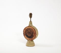Bernard Rooke Ceramic Table Lamp, England 1970's