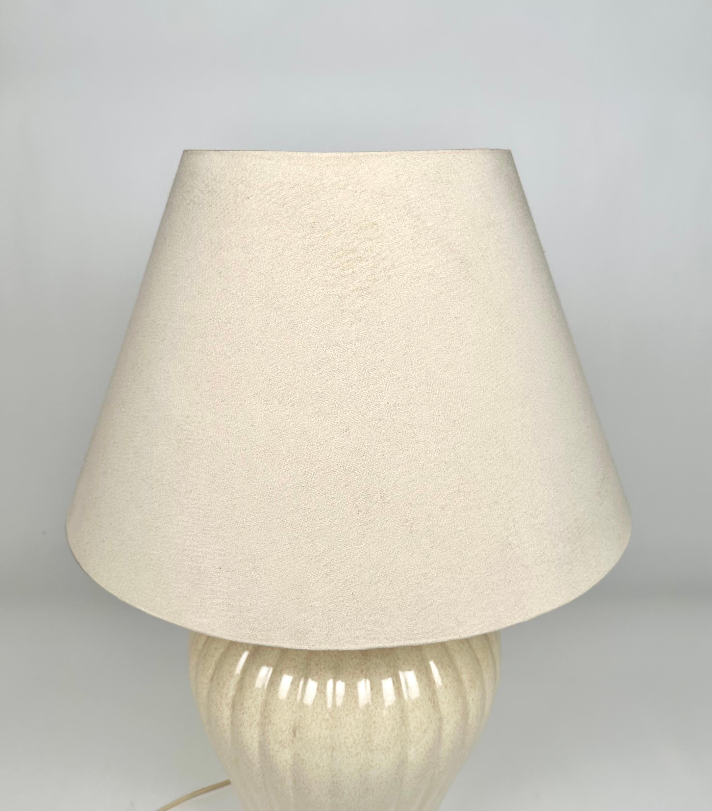 Table Lamp in Ceramic by Tommaso Barbi for B Ceramiche, Italy 1970s In Good Condition For Sale In Rome, IT