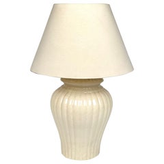 Lámpara de sobremesa de cerámica de Tommaso Barbi para B Ceramiche, Italia Años 70