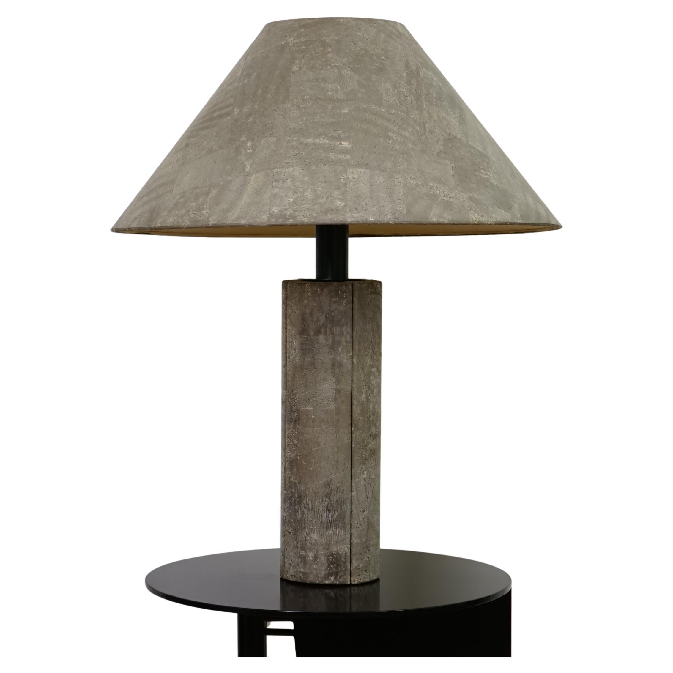 Table Lamp in Cork by Ingo Maurer for Design M For Sale