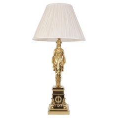 Table Lamp In Empire Style, Europe, Second Half of 19th Century