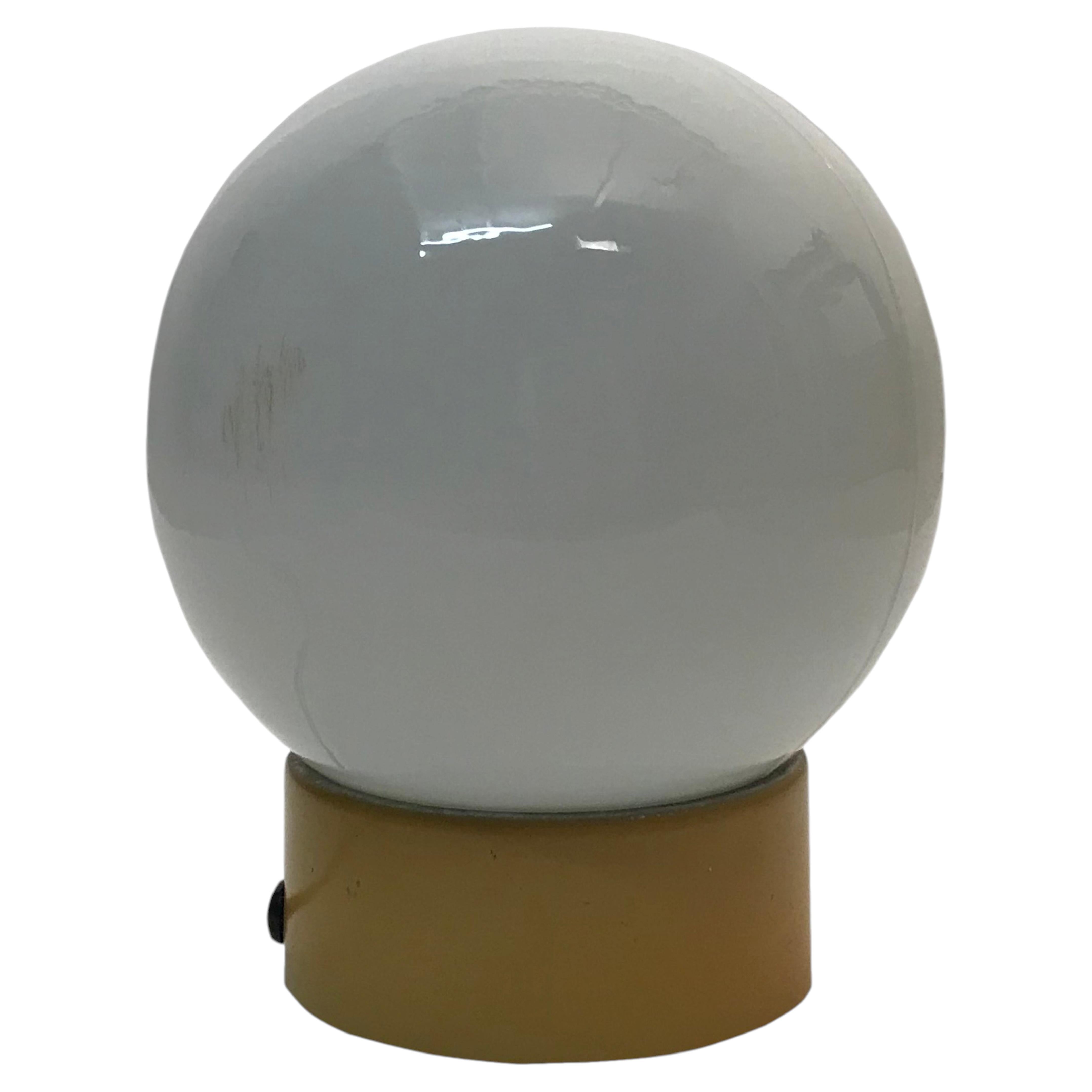 Table Lamp in glass, 1950, italian For Sale