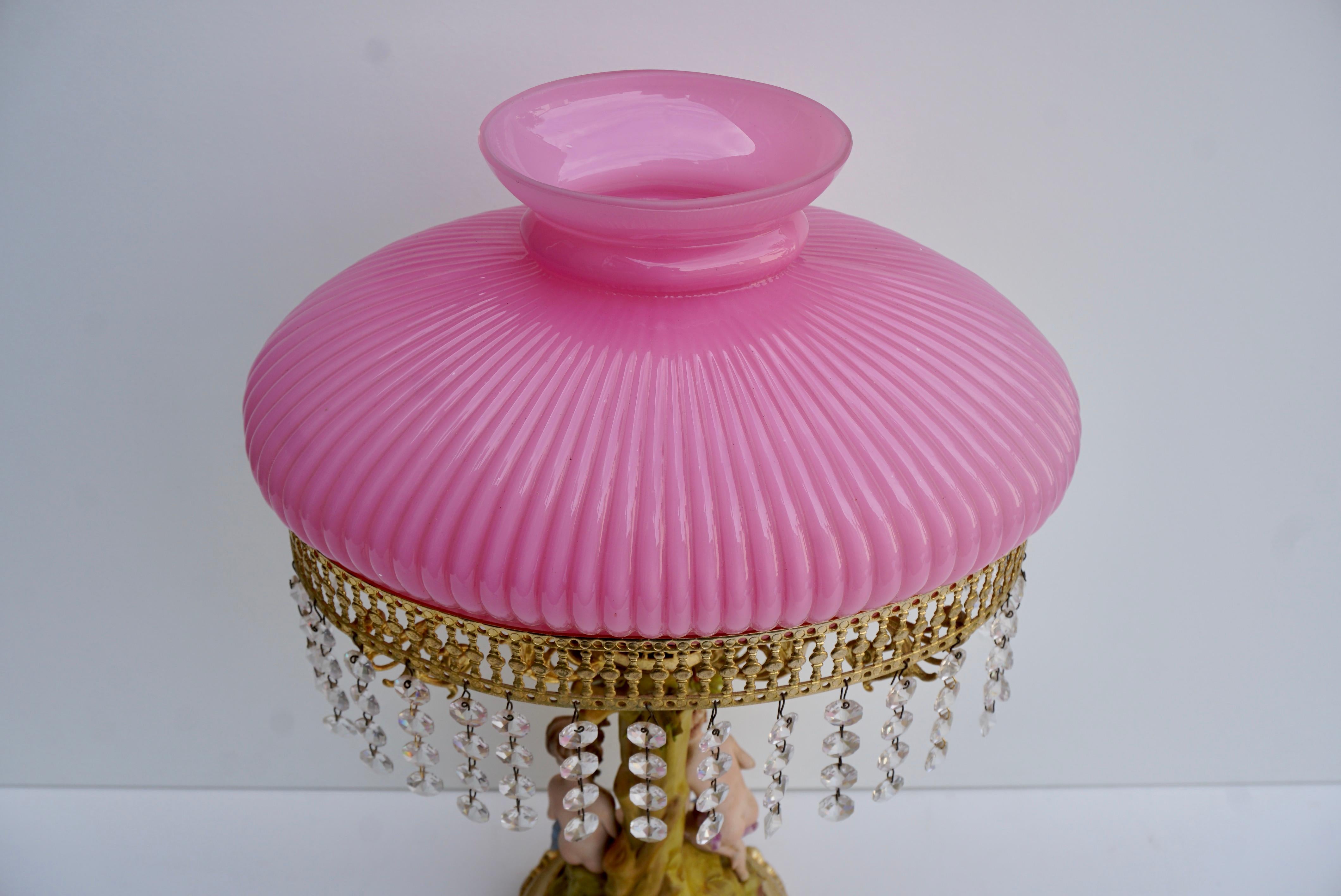Lámpara de mesa de estilo Luis XV en venta 6