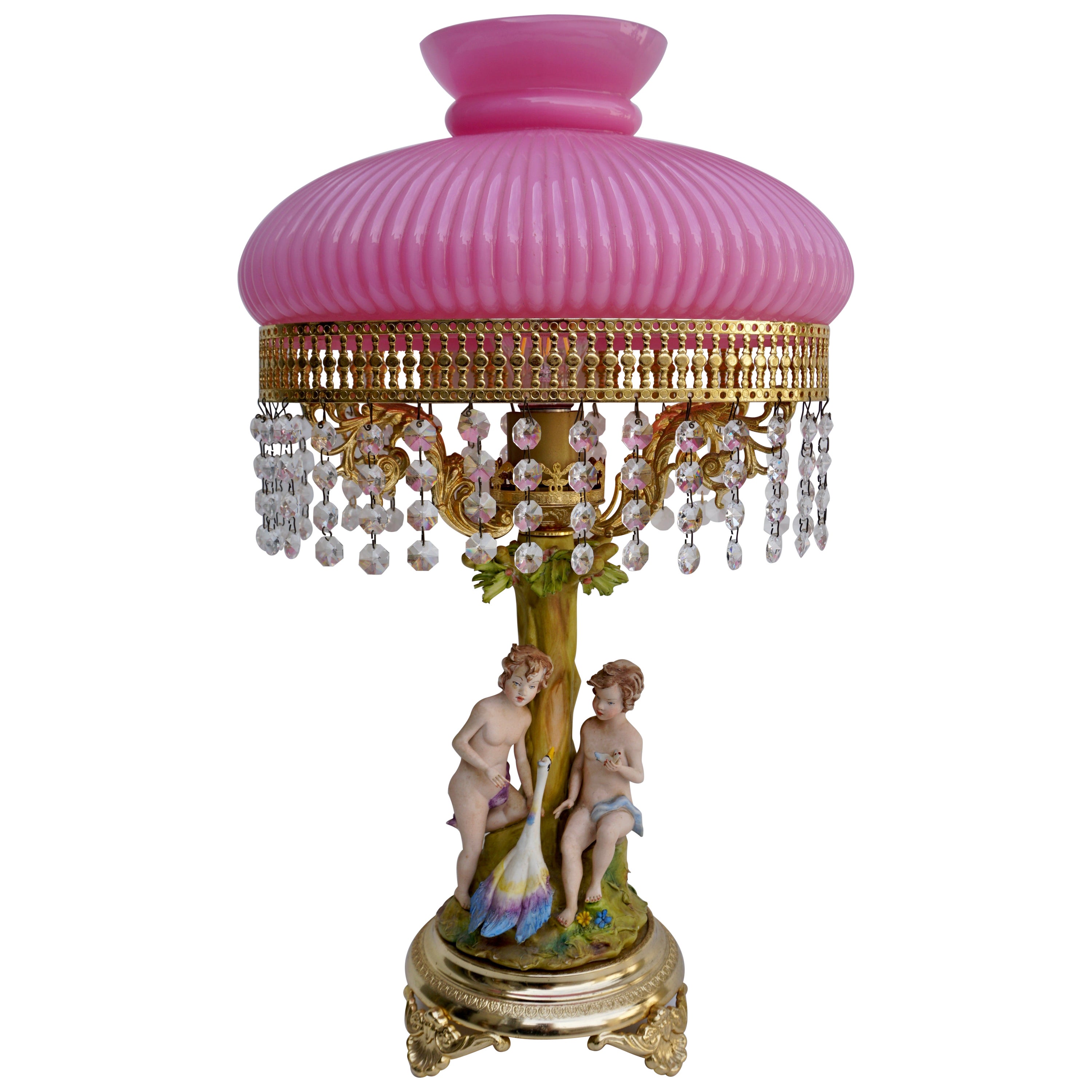 Lampada da tavolo in stile Luigi XV
