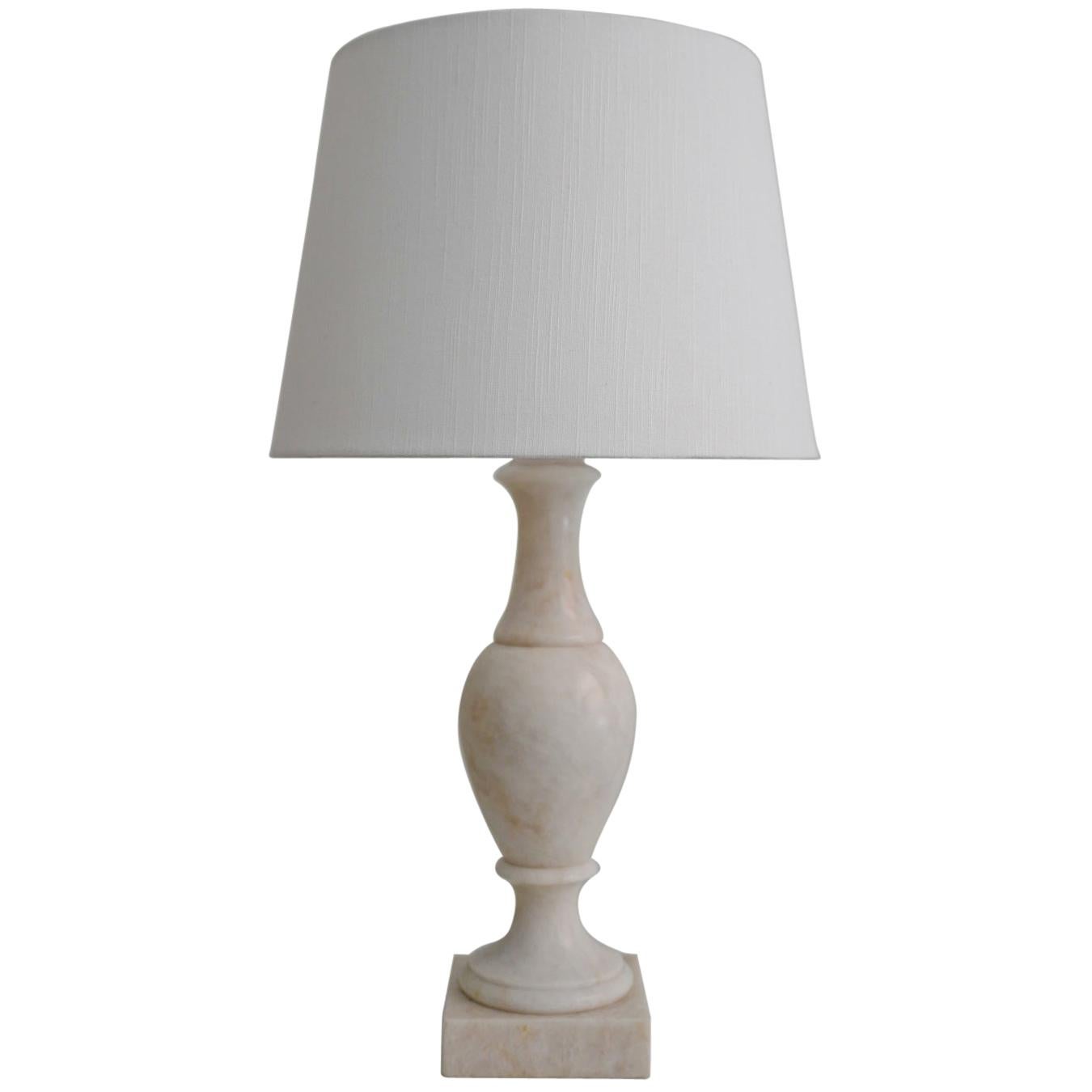 Table Lamp in Marble, 1970s