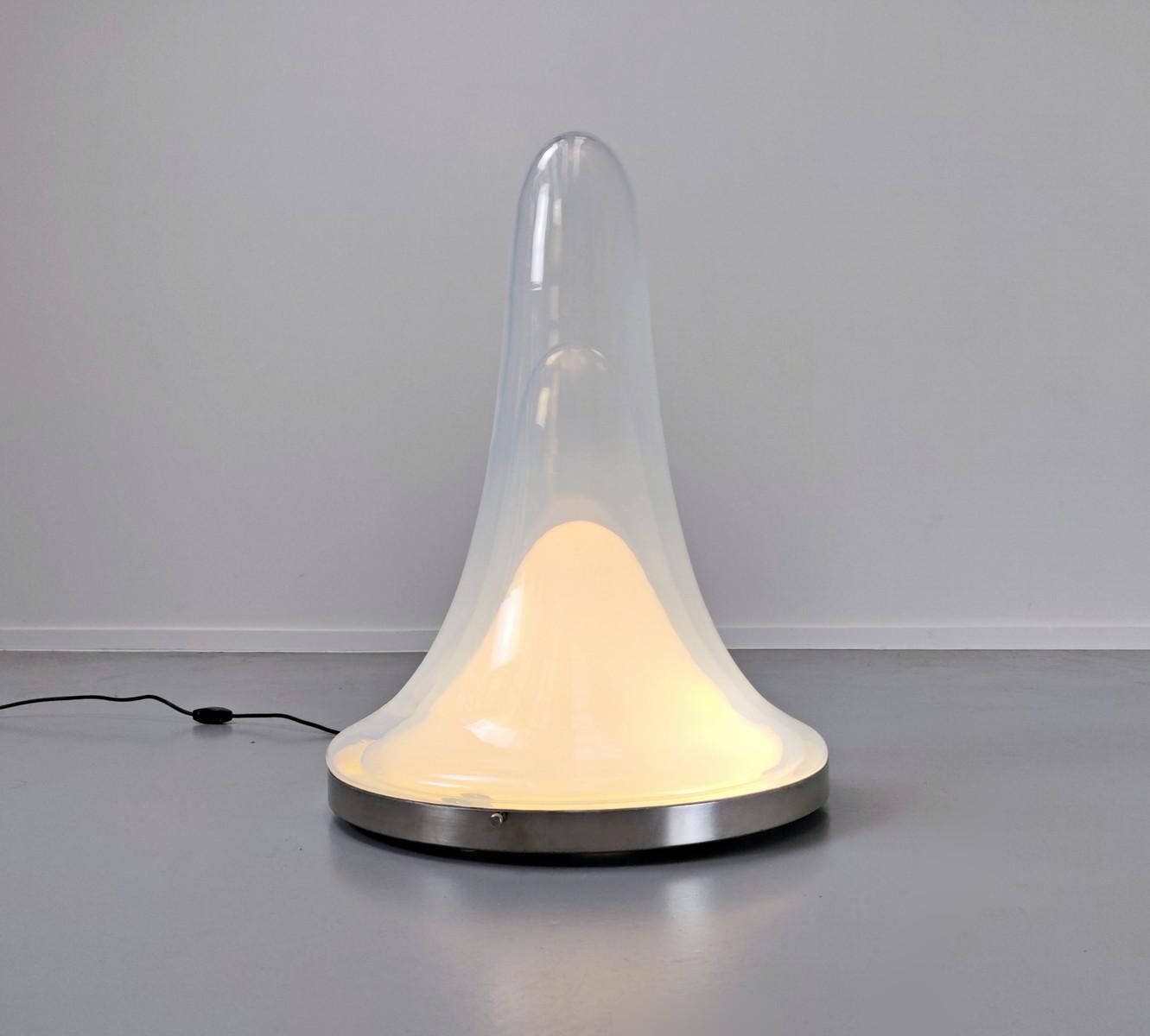 Table Lamp In Murano Glass By Carlo Nason For Mazzega- Italy 1969 1