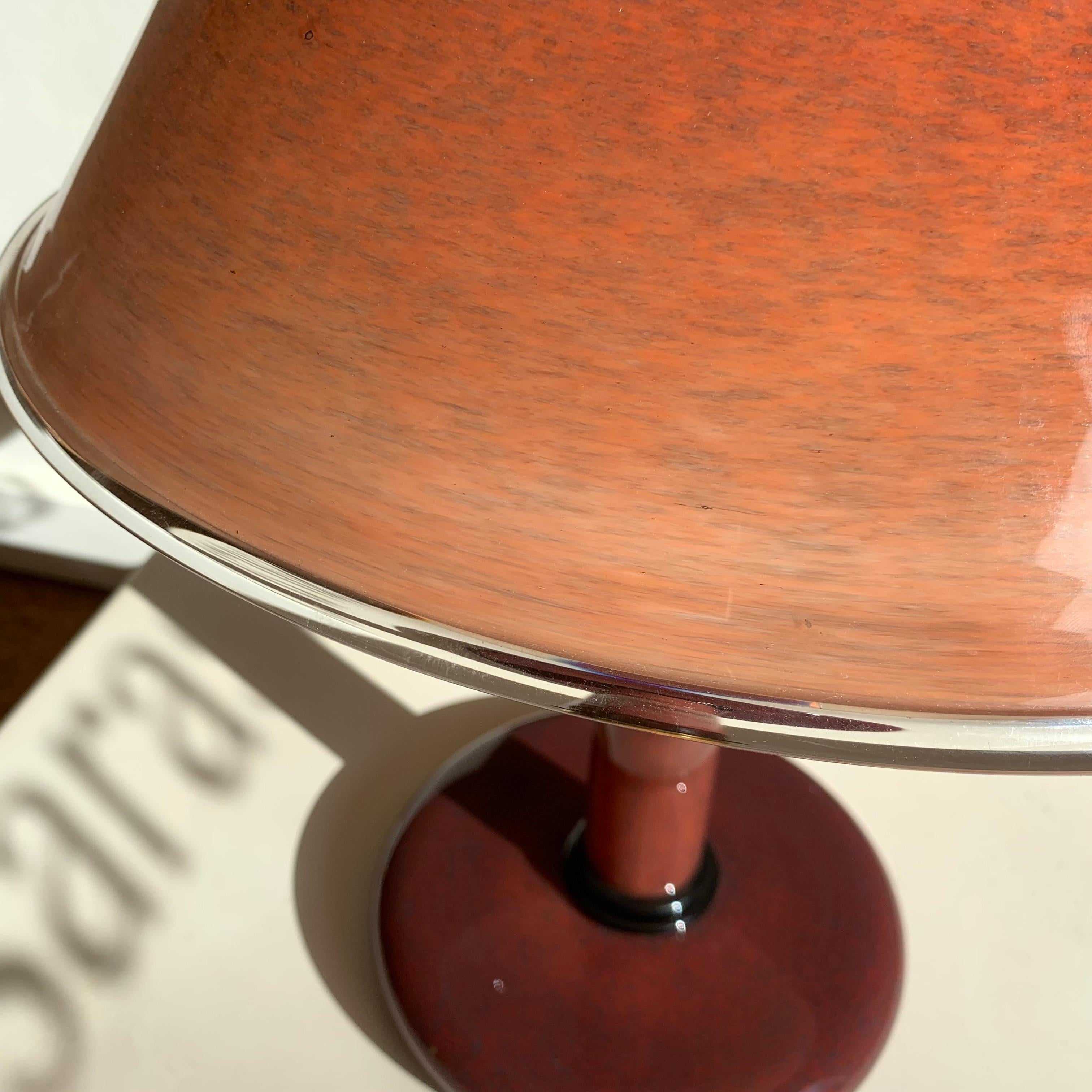 Italian Table lamp in Murano Glass manufactured by Barovier & Toso, Italy, 1980's