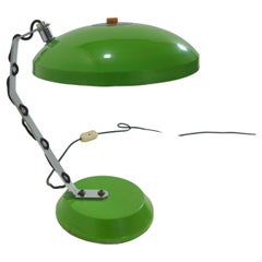 Table Lamp in Painted and Chromed Metal Mid-Century Modern Italy 1970s