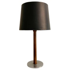 Table Lamp in Rosewood by Uno & Östen Kristiansson for Luxus, Sweden, 1960s