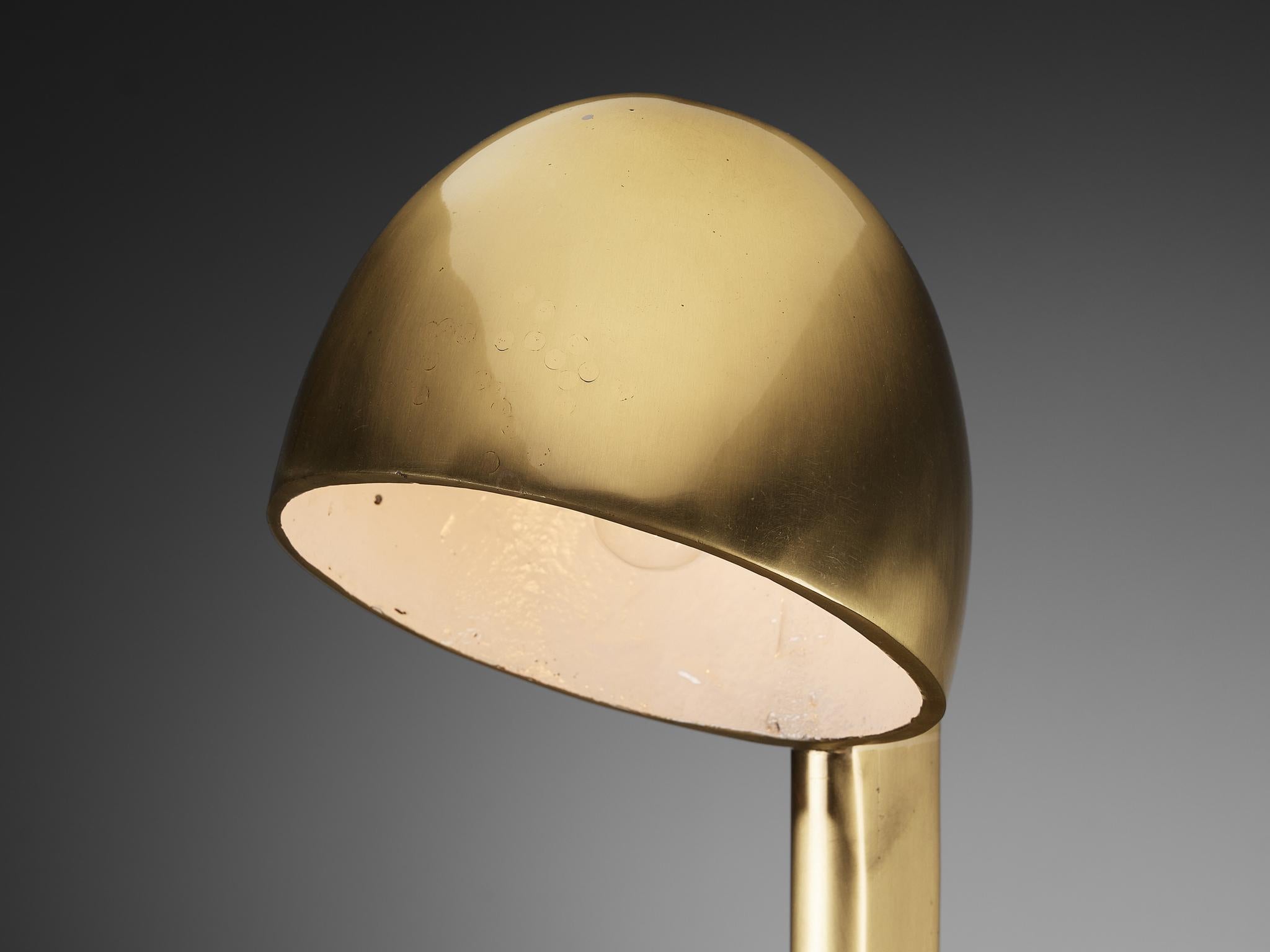 Post-Modern Table Lamp in Solid Brass  For Sale