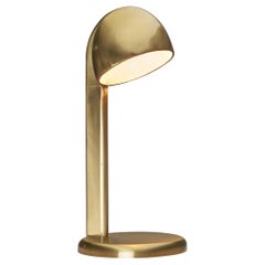 Retro Table Lamp in Solid Brass 