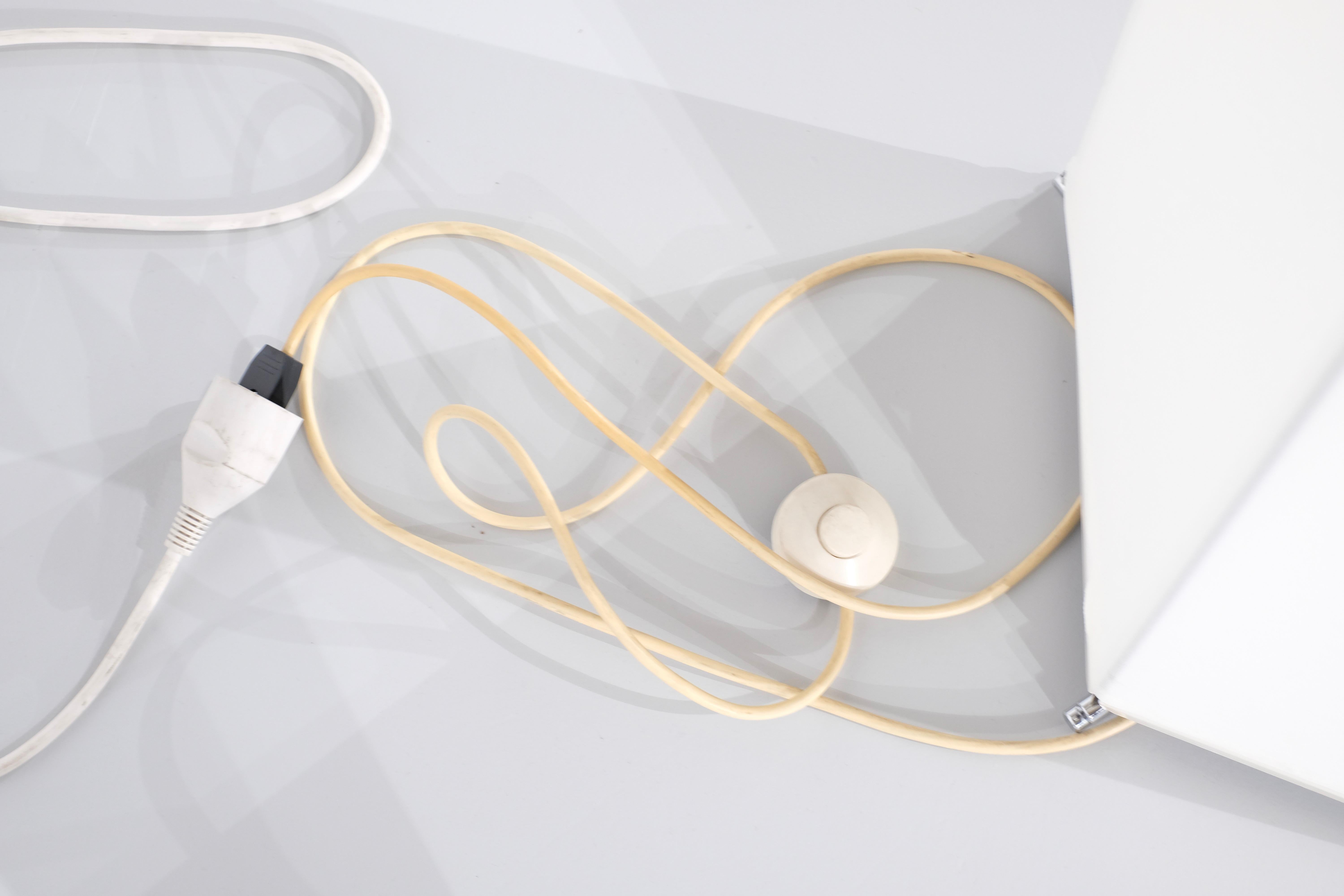 Lampe de table en acier par Stilnovo, Italie, années 1970. en vente 6