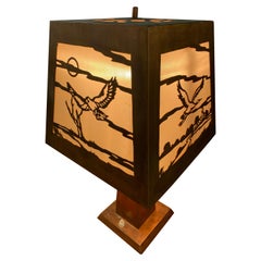 Vintage Table Lamp in the Manner of Charles Limbert