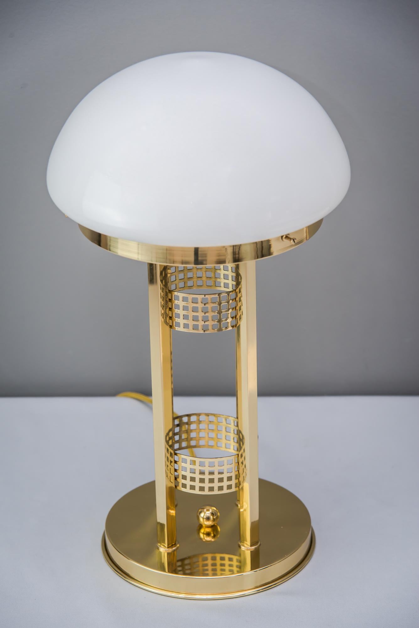 Austrian Table Lamp in the Style of Jugendstil For Sale