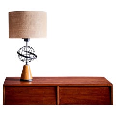 Vintage Table Lamp in the style of Paul McCobb, USA - 1950s 
