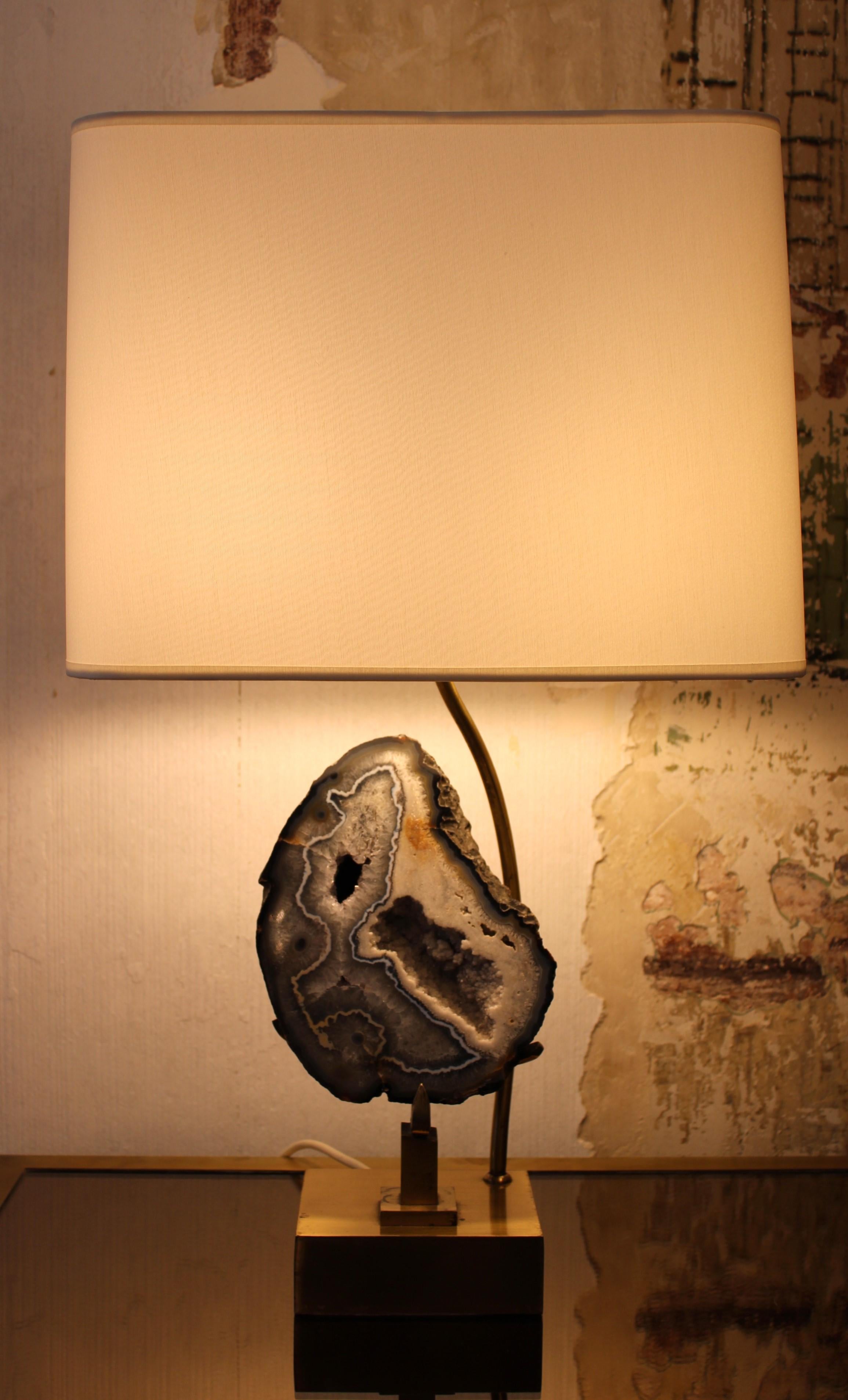 Table lamp in the style of Willy Daro, circa 1970 For Sale 1