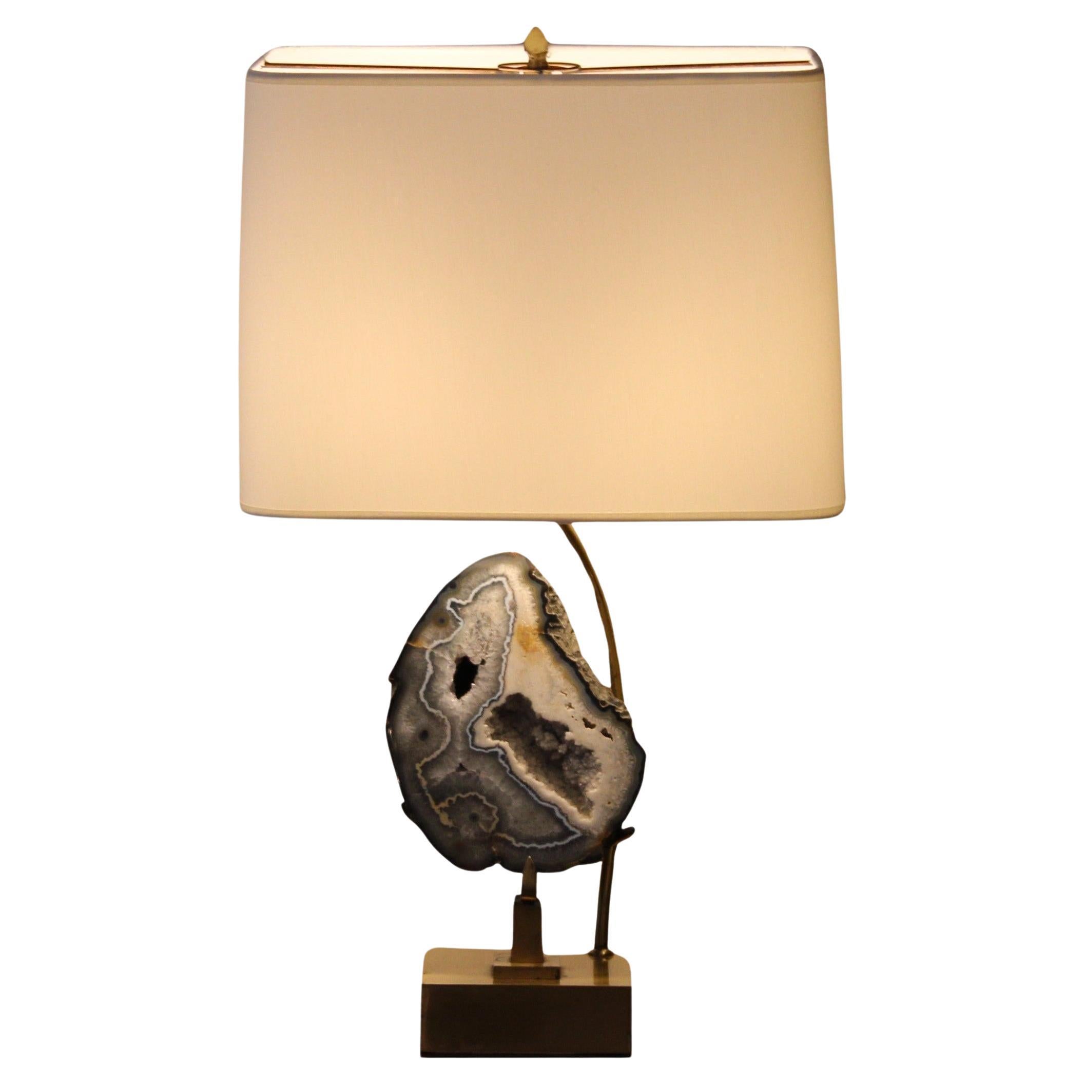 Table lamp in the style of Willy Daro, circa 1970 For Sale