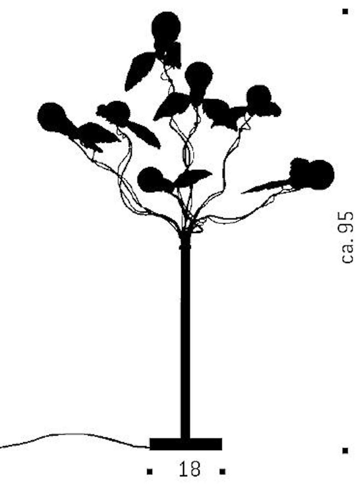 XXIe siècle et contemporain Lampe à poser Ingo Maurer Birdie's Busch en vente