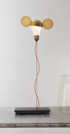Table lamp Ingo Maurer I Ricchi Poveri – Toto - Brass