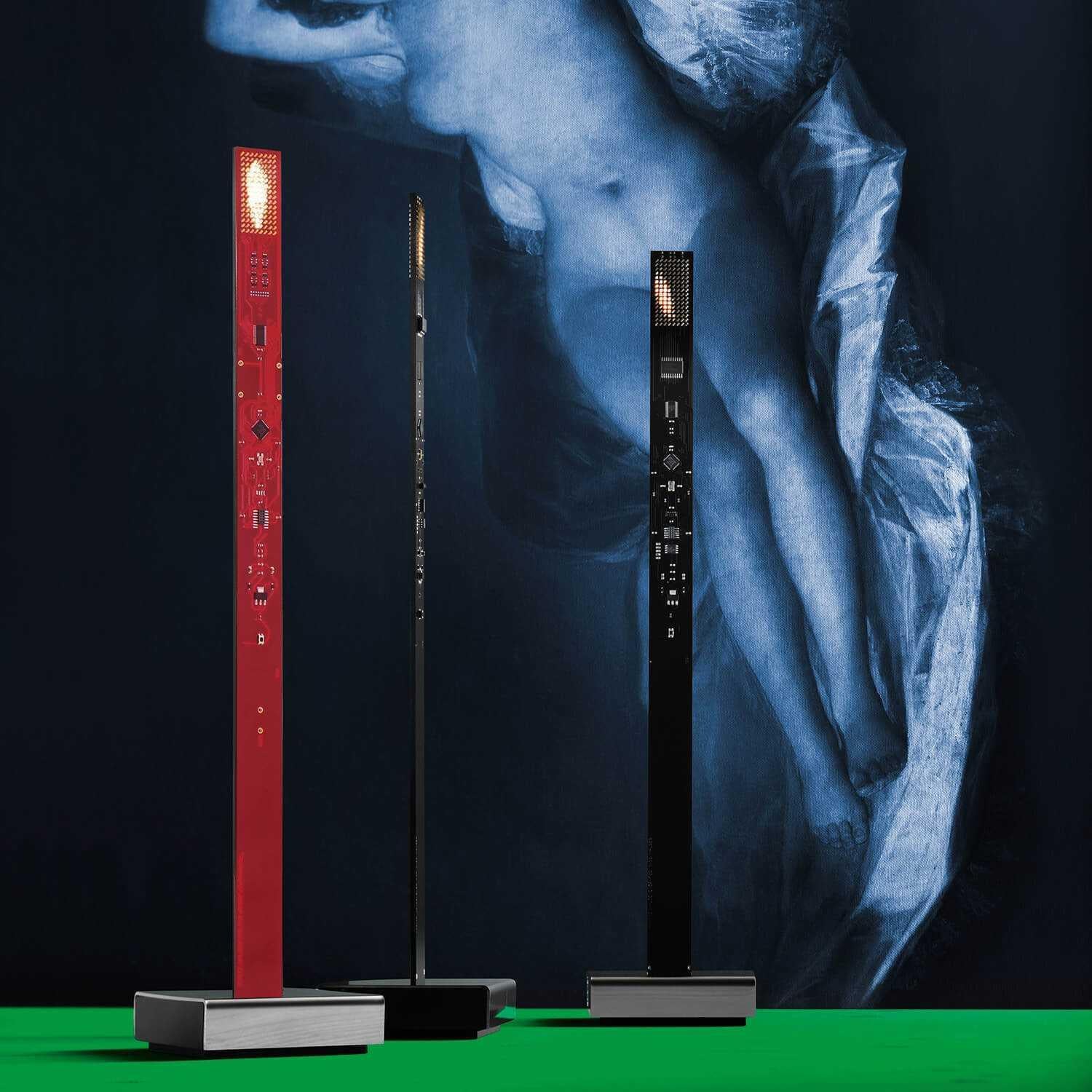 Lampe à poser Ingo Maurer My New Flame - Rouge Neuf - En vente à Alcamo, IT