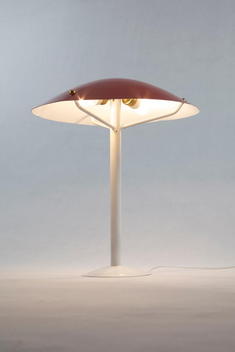 italien Lampe de table, Italie, années 1950, Manufaktur G.C.M.E. en vente