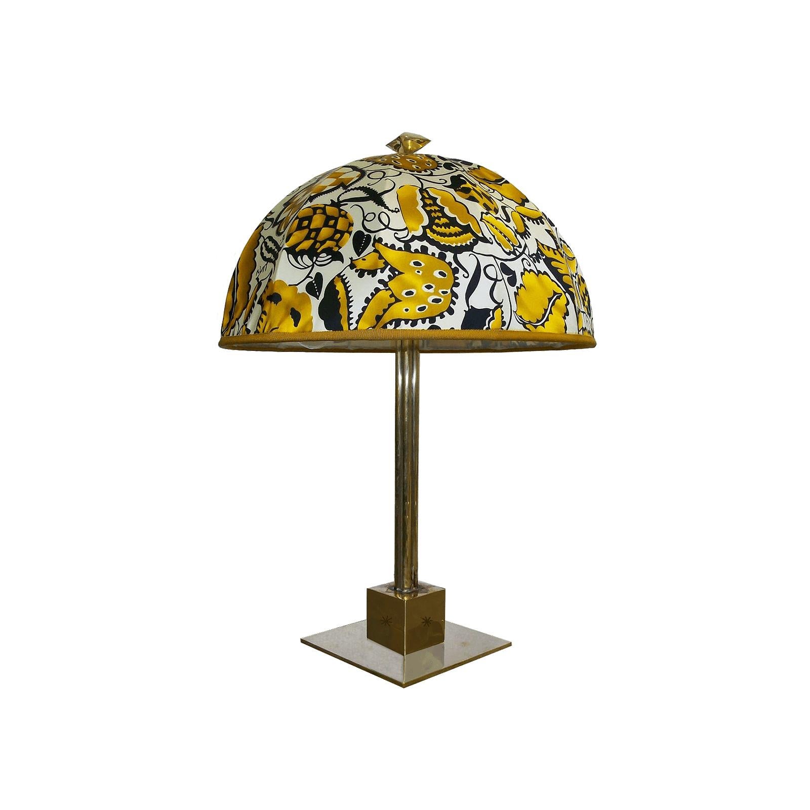 Austrian Table Lamp Jugendstil Secession Style Wiener Werkstaette, Dagobert Peche Edition For Sale