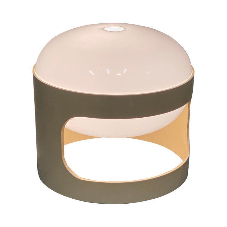Lampe De Table Kartell KD27 Orange Par Joe Colombo - Design Space Age 70s