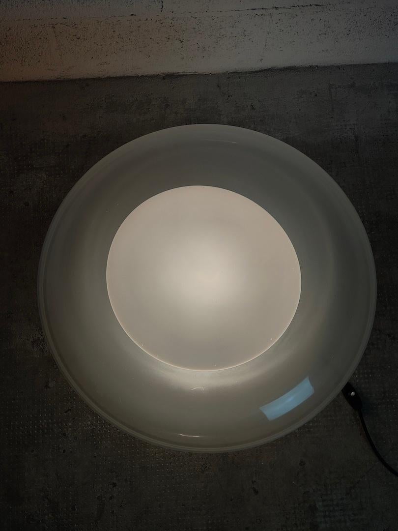 Lampe de bureau Lesbo en verre soufflé d'Angelo Mangiarotti pour Artemide, années 70 en vente 6