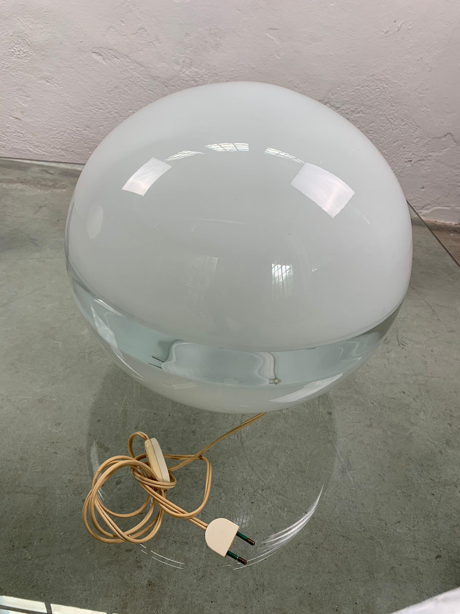 Glass table lamp LT 231 by Carlo Nason for Mazzega, Italy, 1970s 7