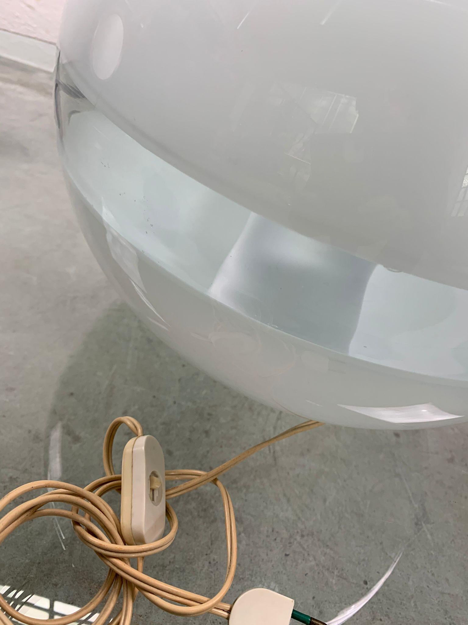 Glass table lamp LT 231 by Carlo Nason for Mazzega, Italy, 1970s 8