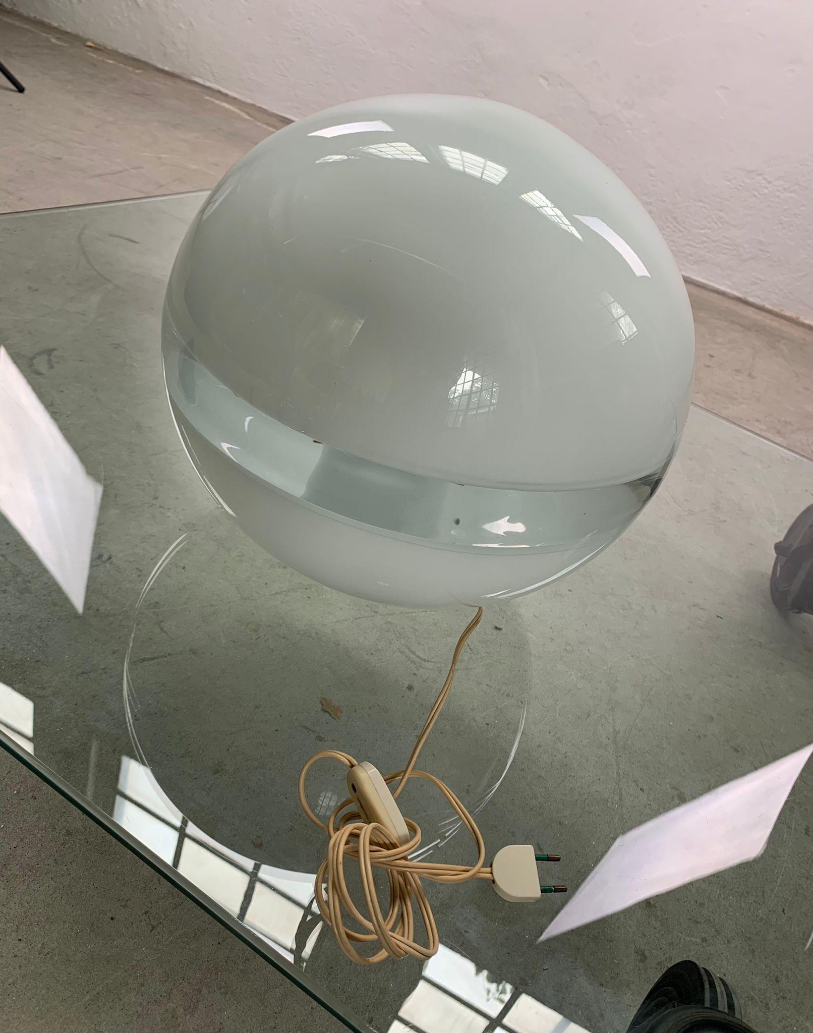 Glass table lamp LT 231 by Carlo Nason for Mazzega, Italy, 1970s 9