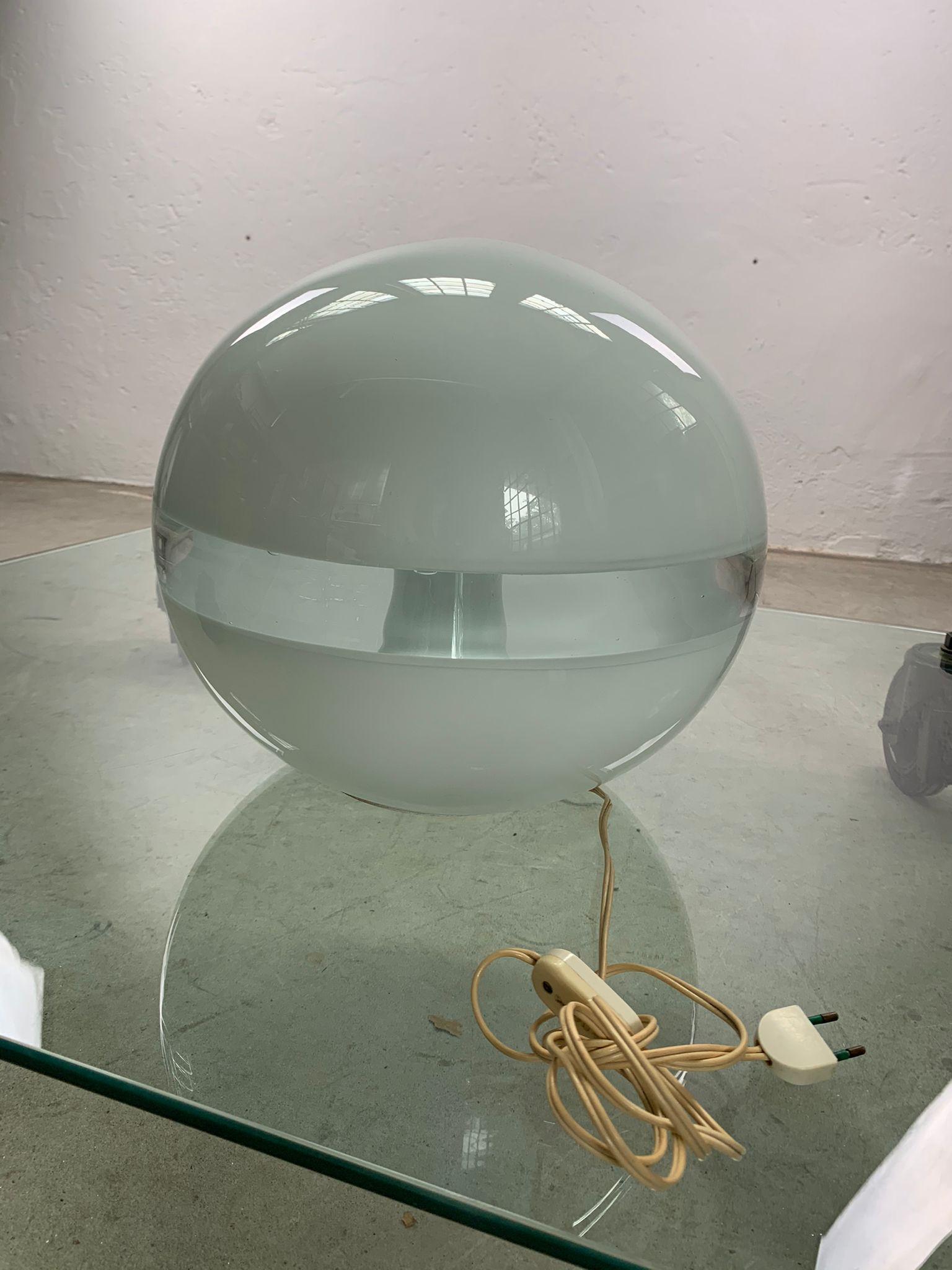 Glass table lamp LT 231 by Carlo Nason for Mazzega, Italy, 1970s 11