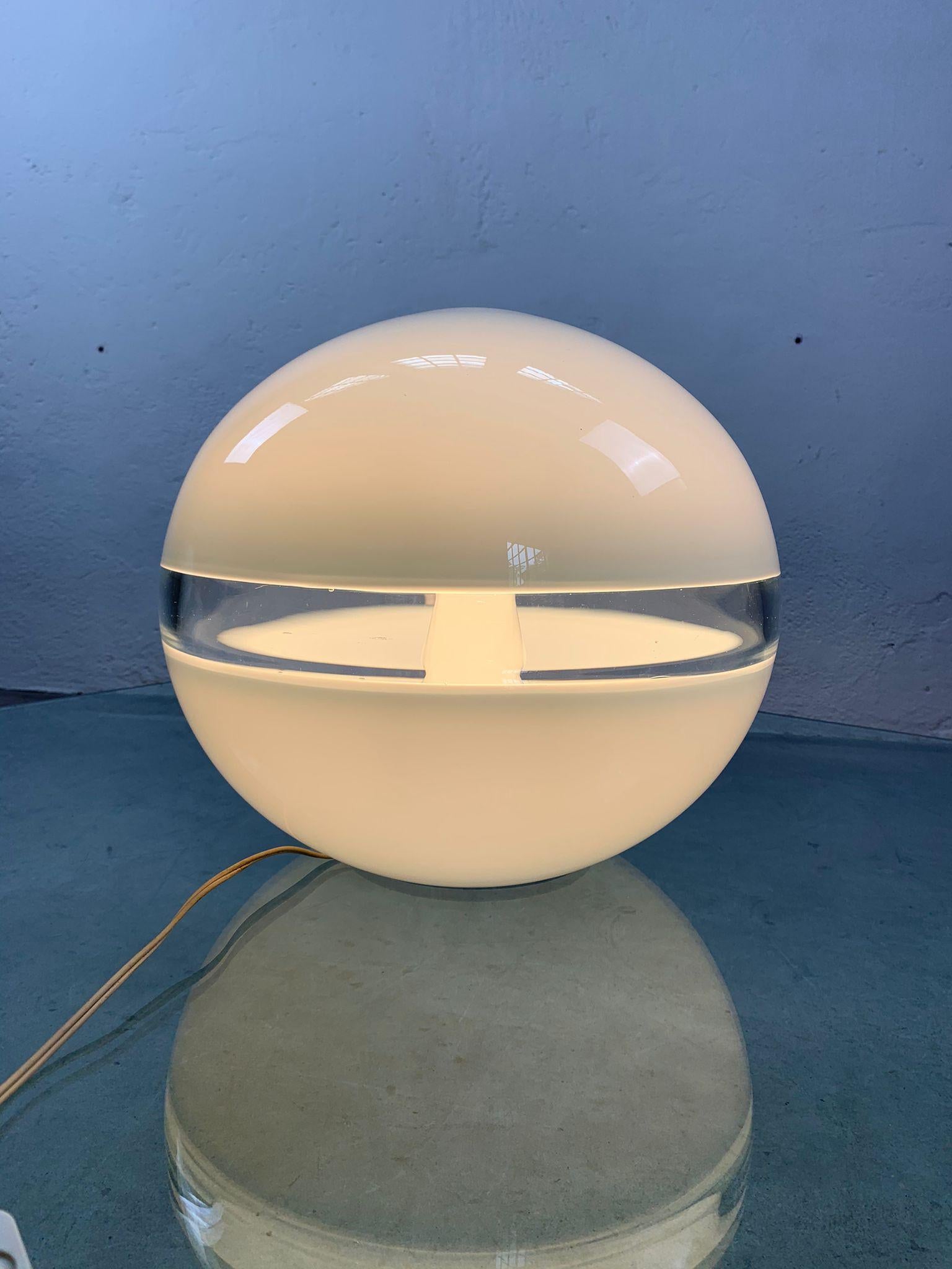 Late 20th Century Glass table lamp LT 231 by Carlo Nason for Mazzega, Italy, 1970s