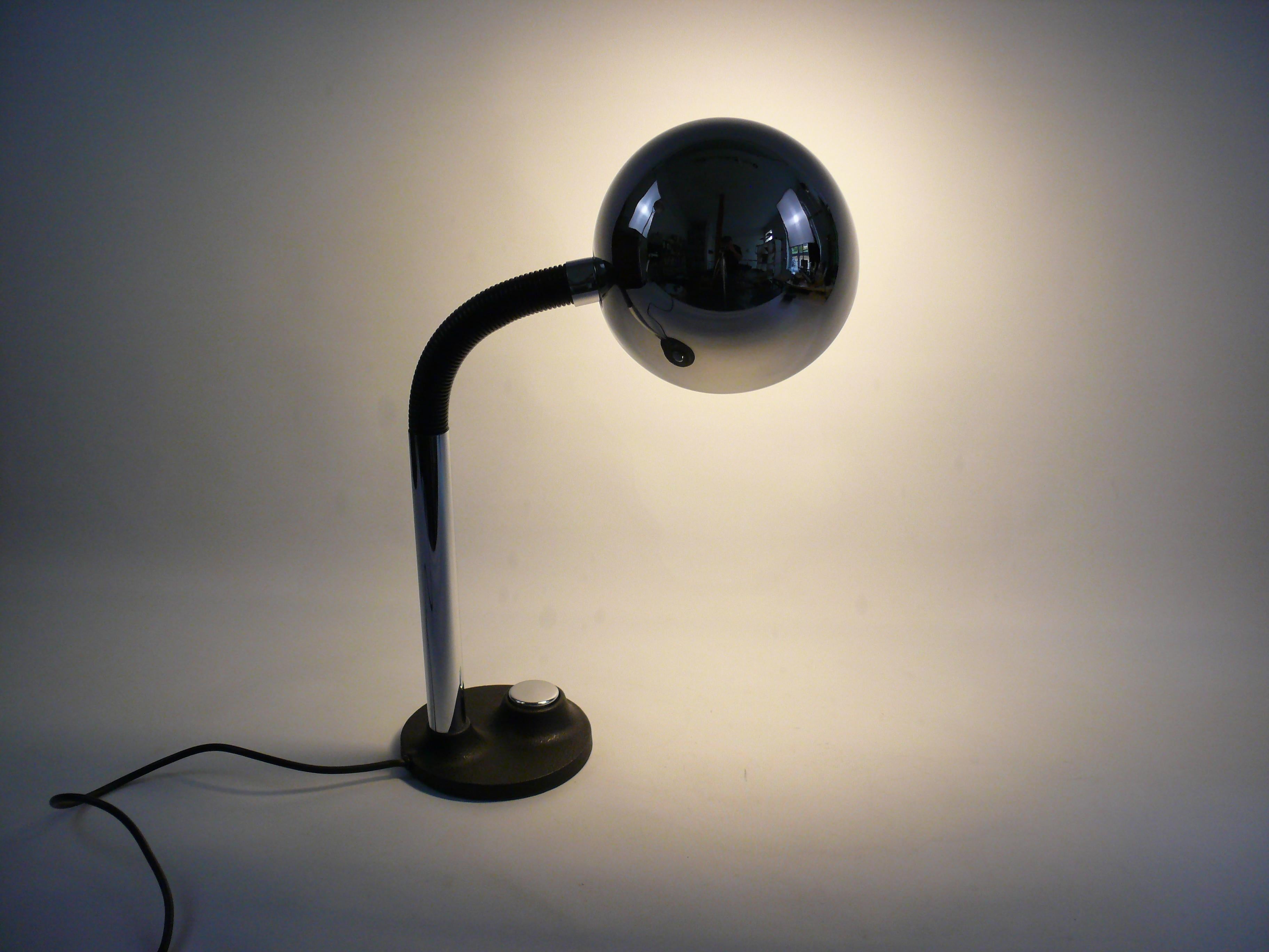 Late 20th Century Table Lamp Made by Hillebrand in Germany, 1970s For Sale