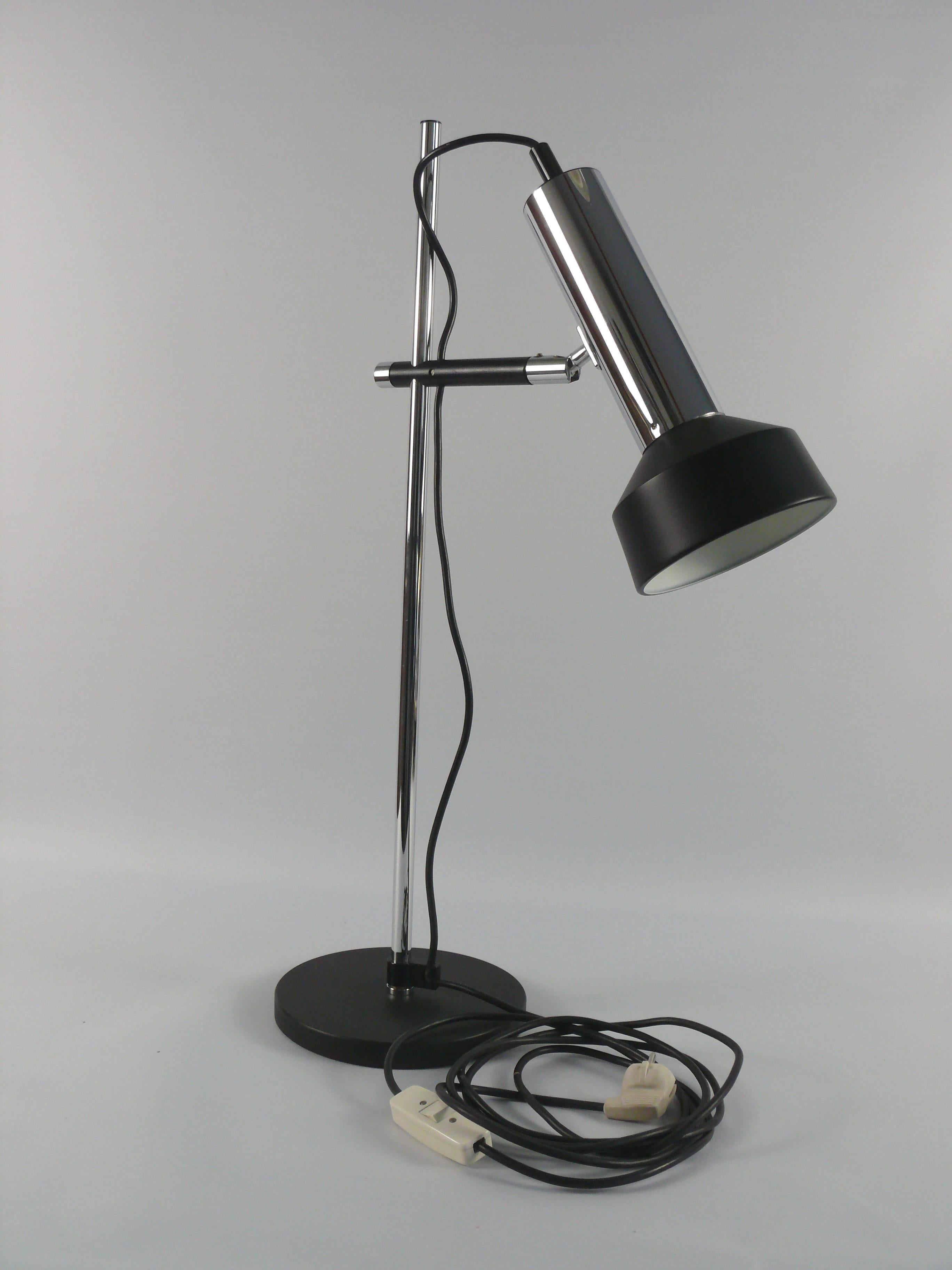 Table Lamp Made by Staff in Germany, 1960s In Excellent Condition In Schwerin, MV