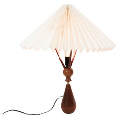 Table Lamp Made In Teak, Danish Design From 1960s