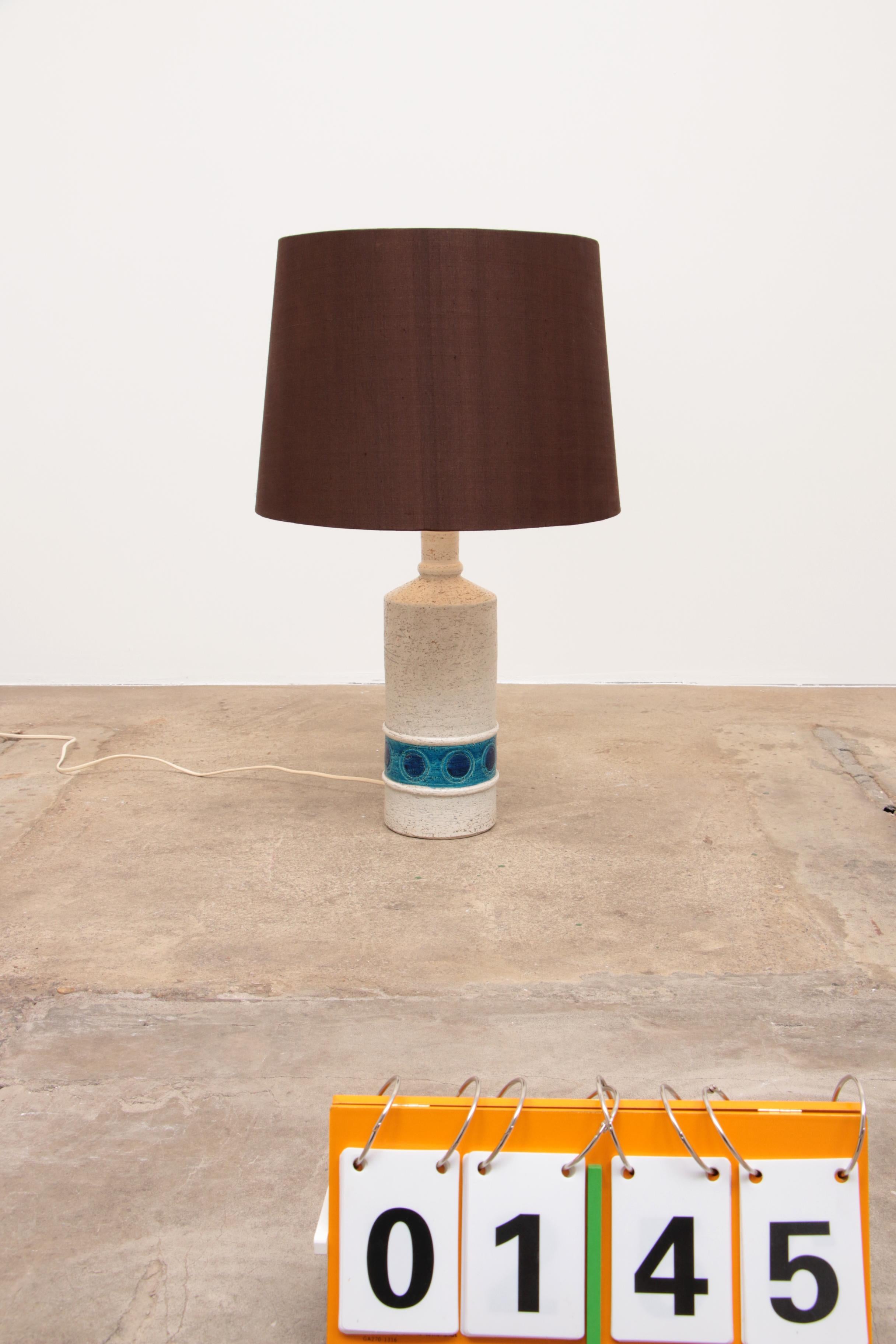 Table Lamp Made of Ceramic Design by Aldo Londi by Bergboms, 1960s For Sale 7
