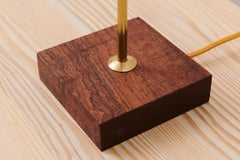Table Lamp Mahogany Gold