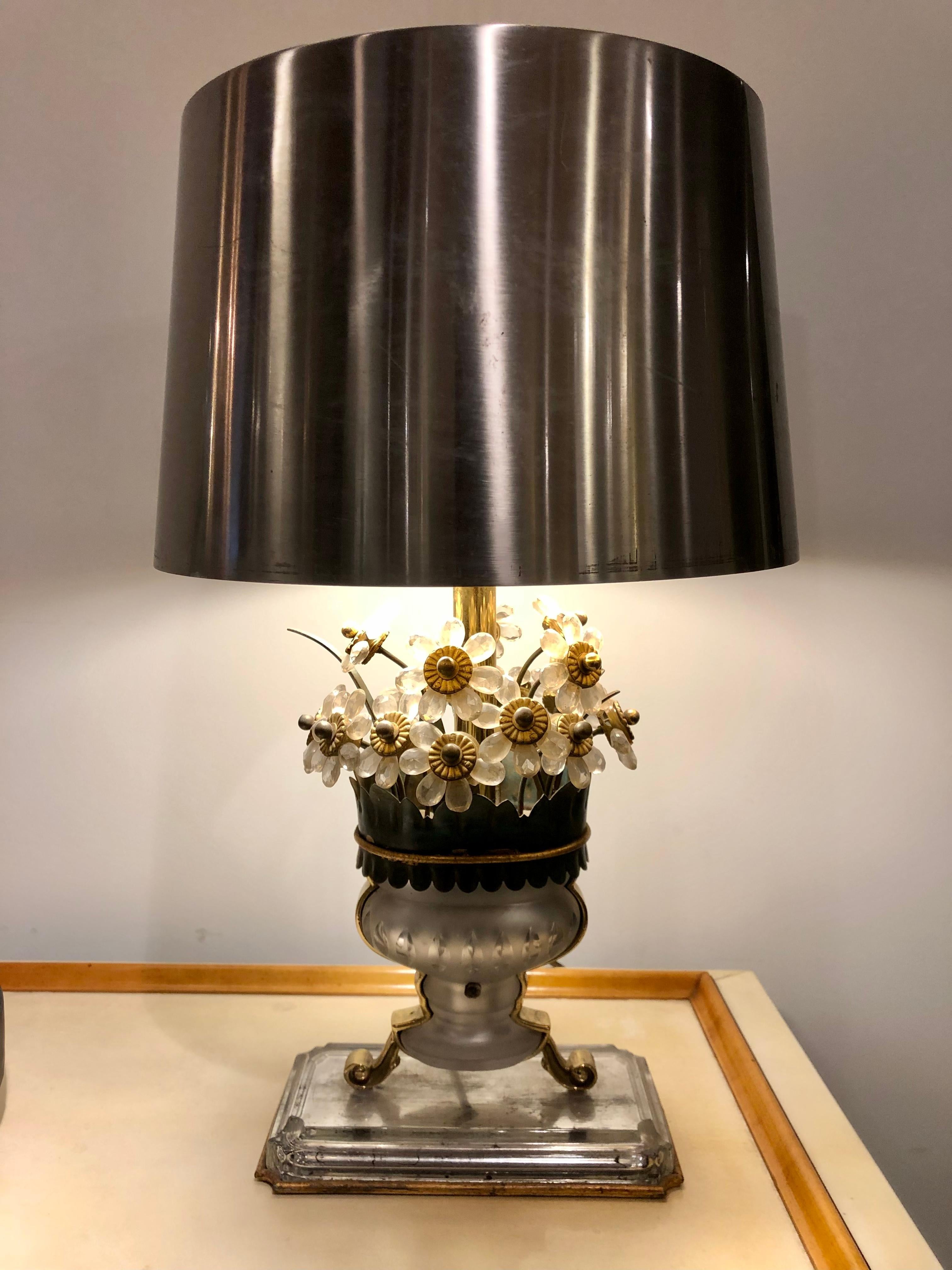 Mid-Century Modern Table Lamp Maison Baguès, France, 1950 