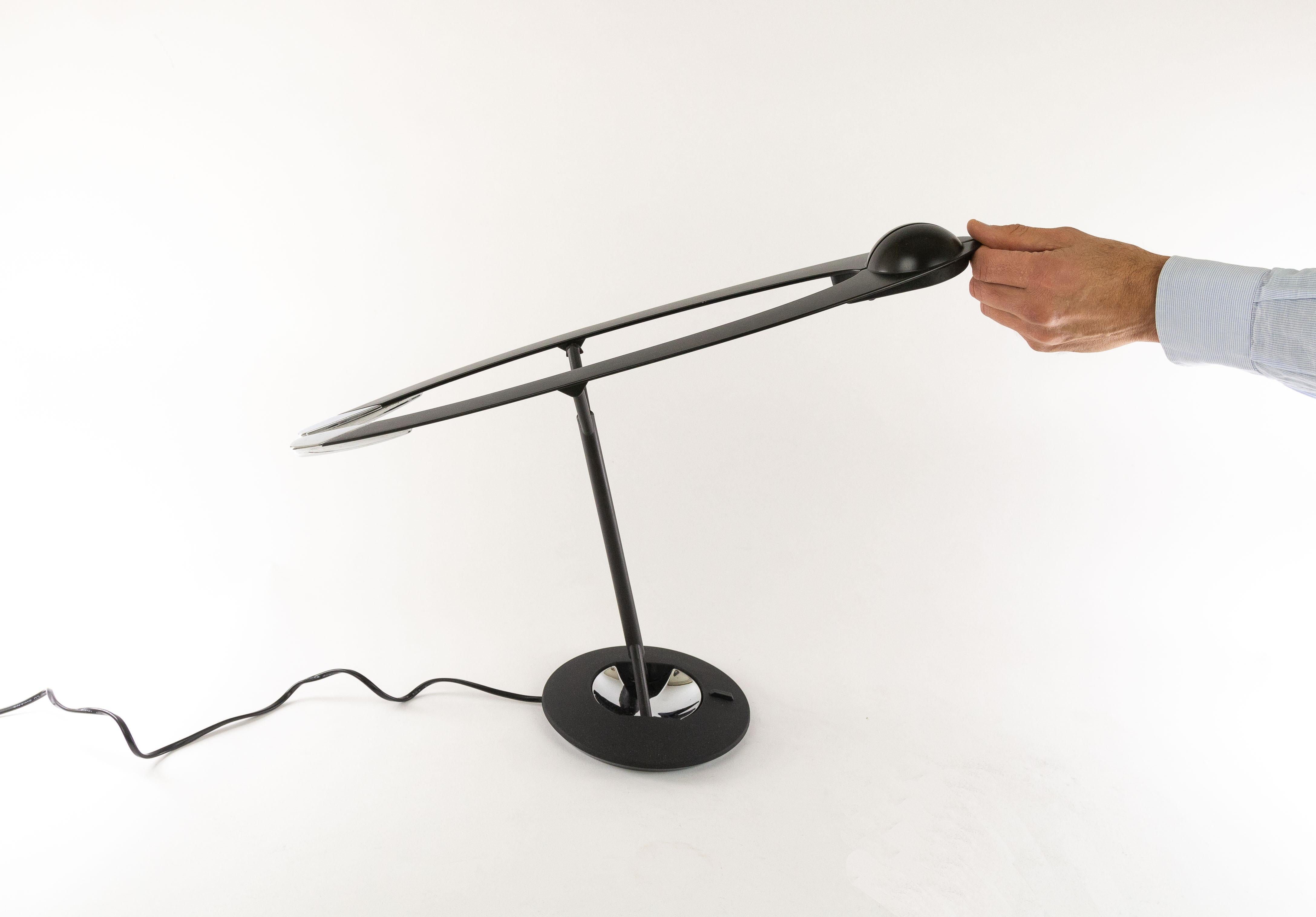 Mid-Century Modern Table Lamp Malia by Bruno Gecchelin for Tronconi, 1980s For Sale