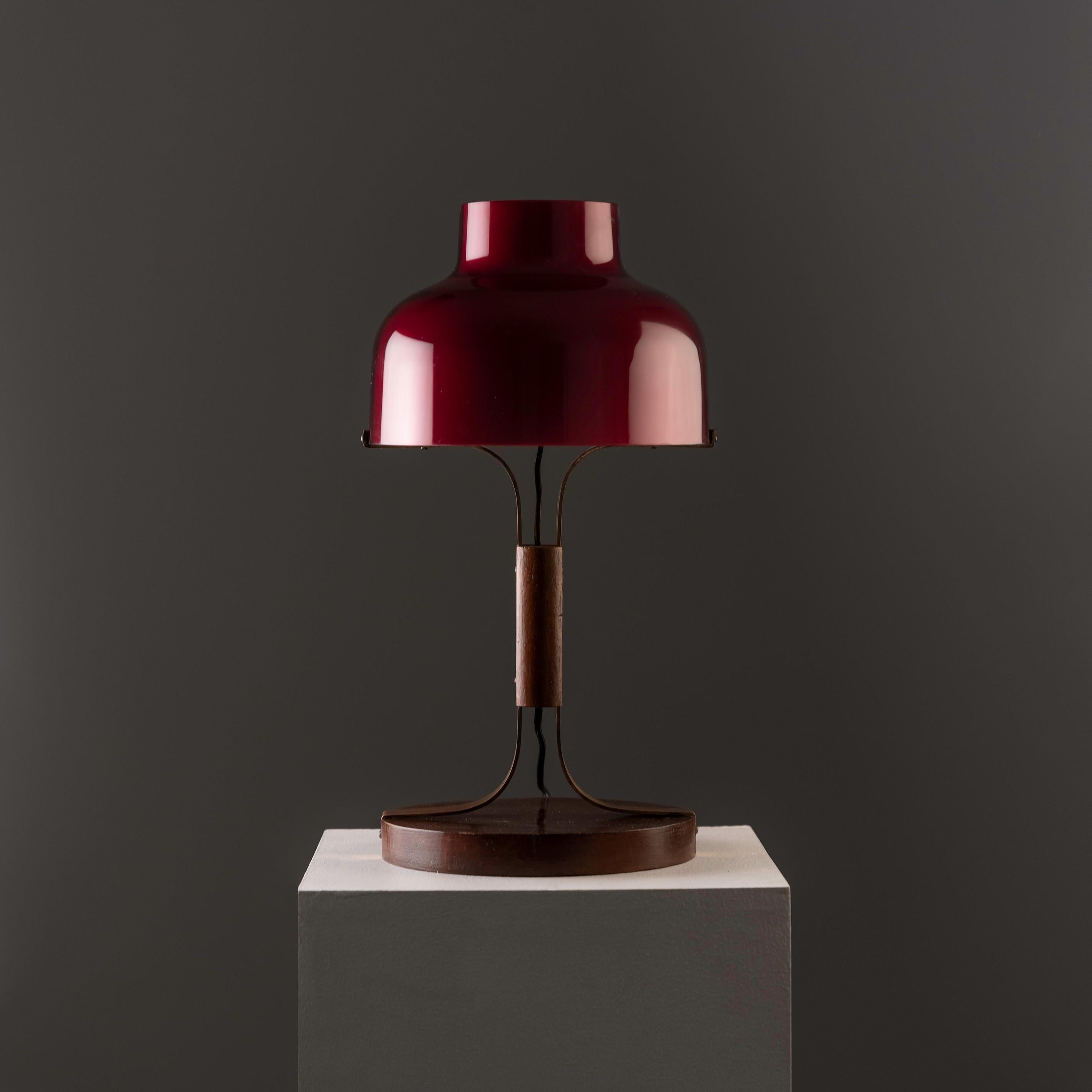 Milieu du XXe siècle Lampe de table Max Bill de Miguel Mila pour Polinax, années 1960 en vente