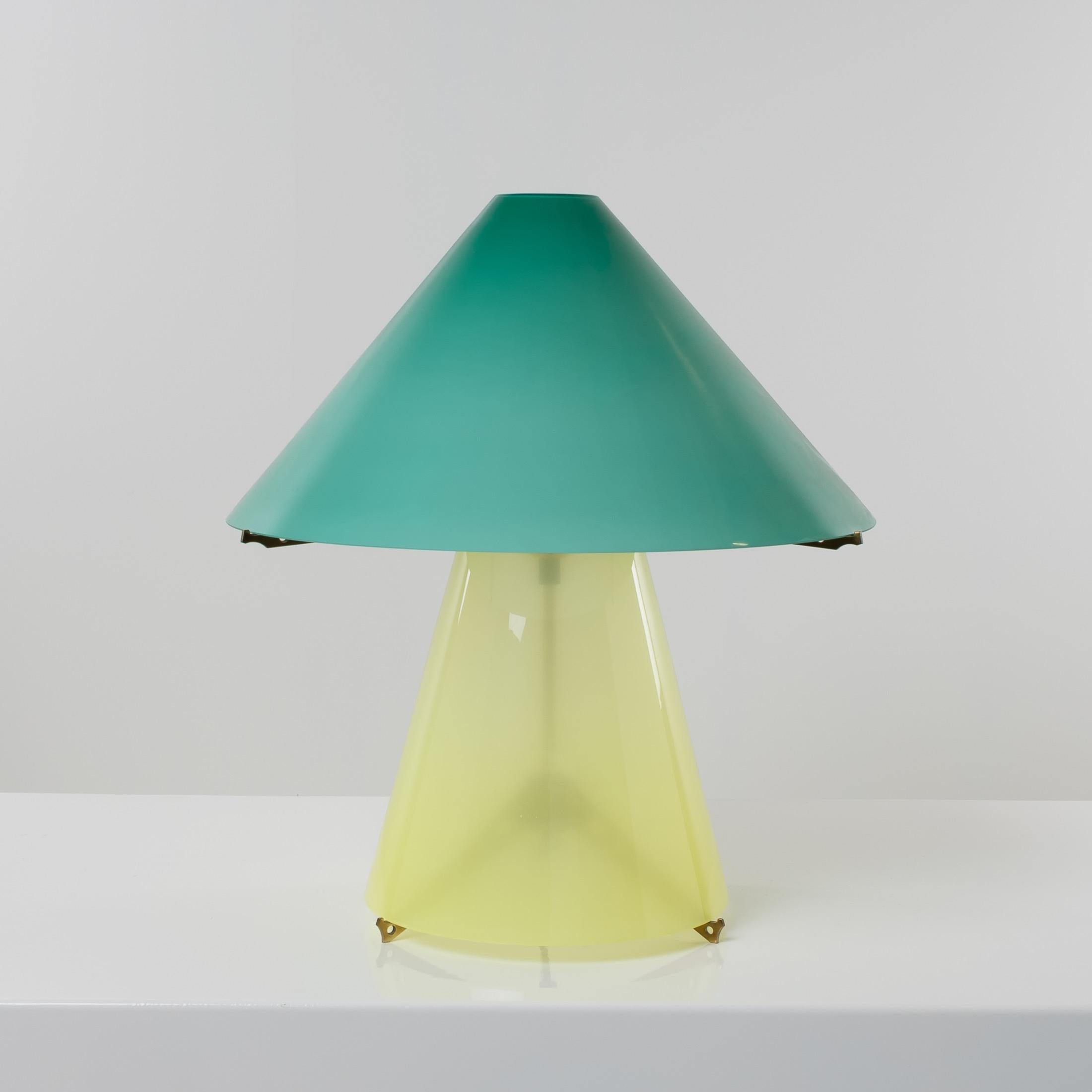 Mid-Century Modern Table Lamp Metafora by Umberto Riva, Fontana Arte, Italy