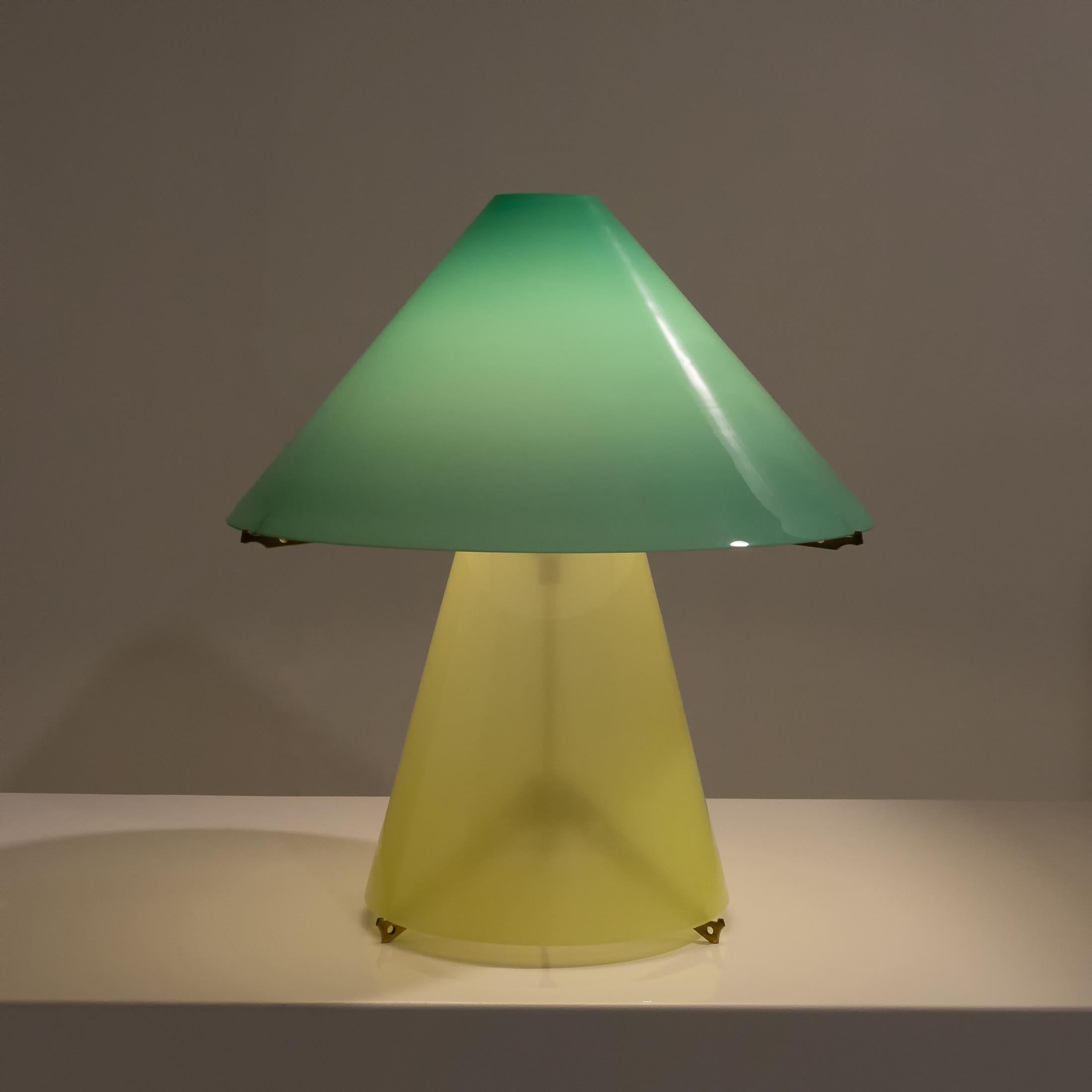 Italian Table Lamp Metafora by Umberto Riva, Fontana Arte, Italy