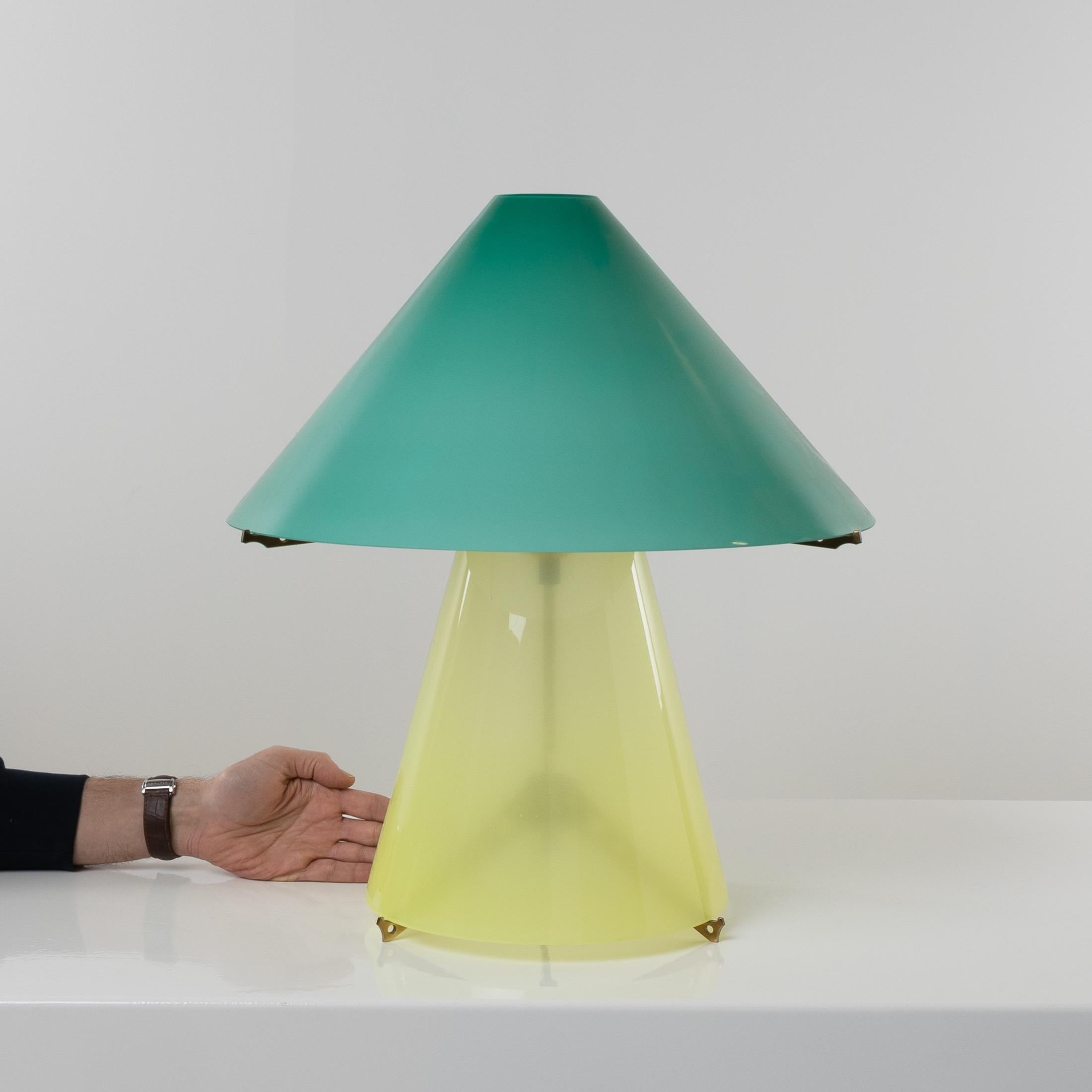 20th Century Table Lamp Metafora by Umberto Riva, Fontana Arte, Italy