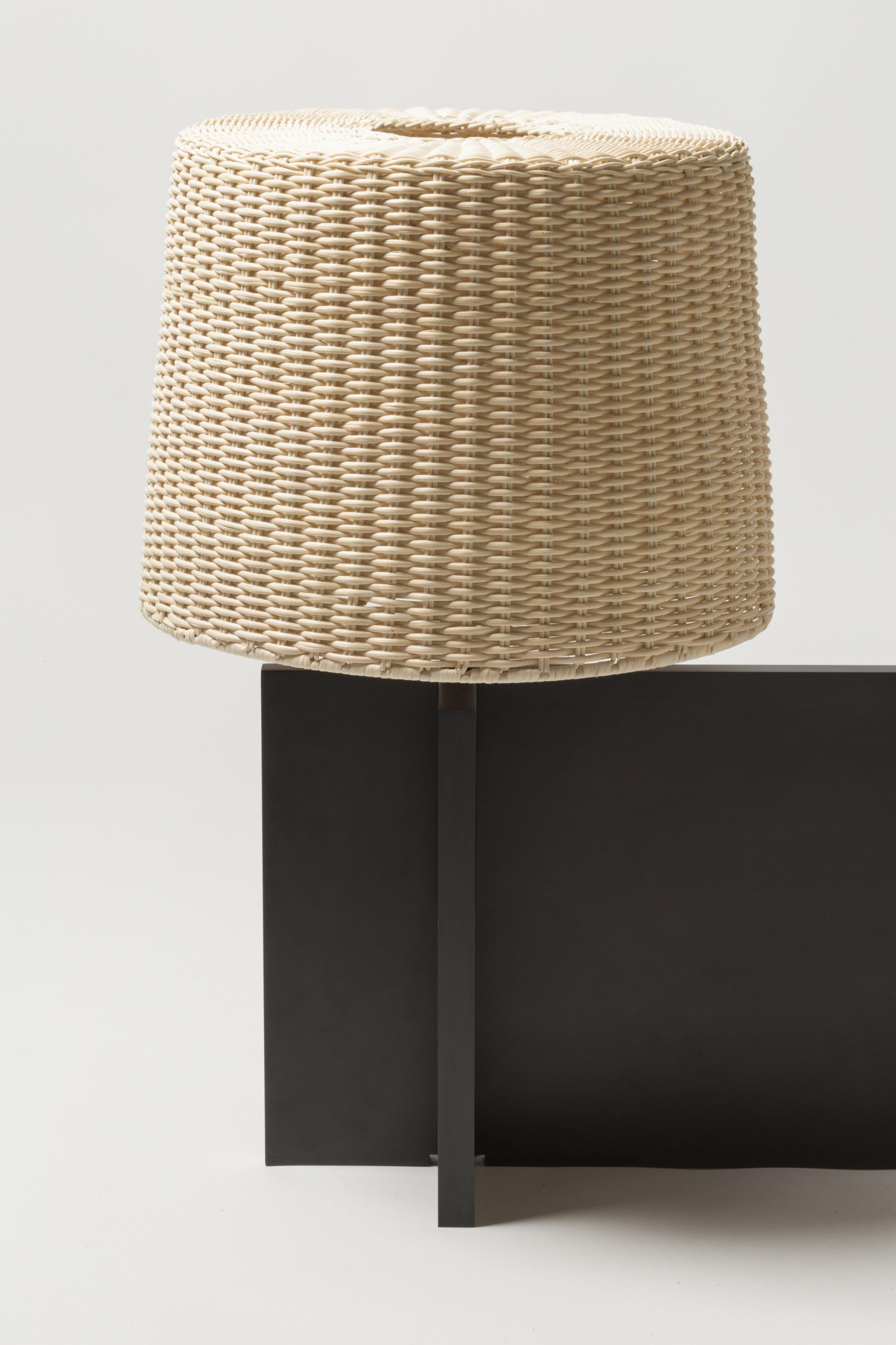 Lipari Table Lamp (Large) -- Stephane Parmentier x Giobagnara

Metal finishing has to be indicated; chrome/brass/bronze available. Shade is available only in natural rattan.

Embracing sleek designs and beautiful materials, the Stephane Parmentier