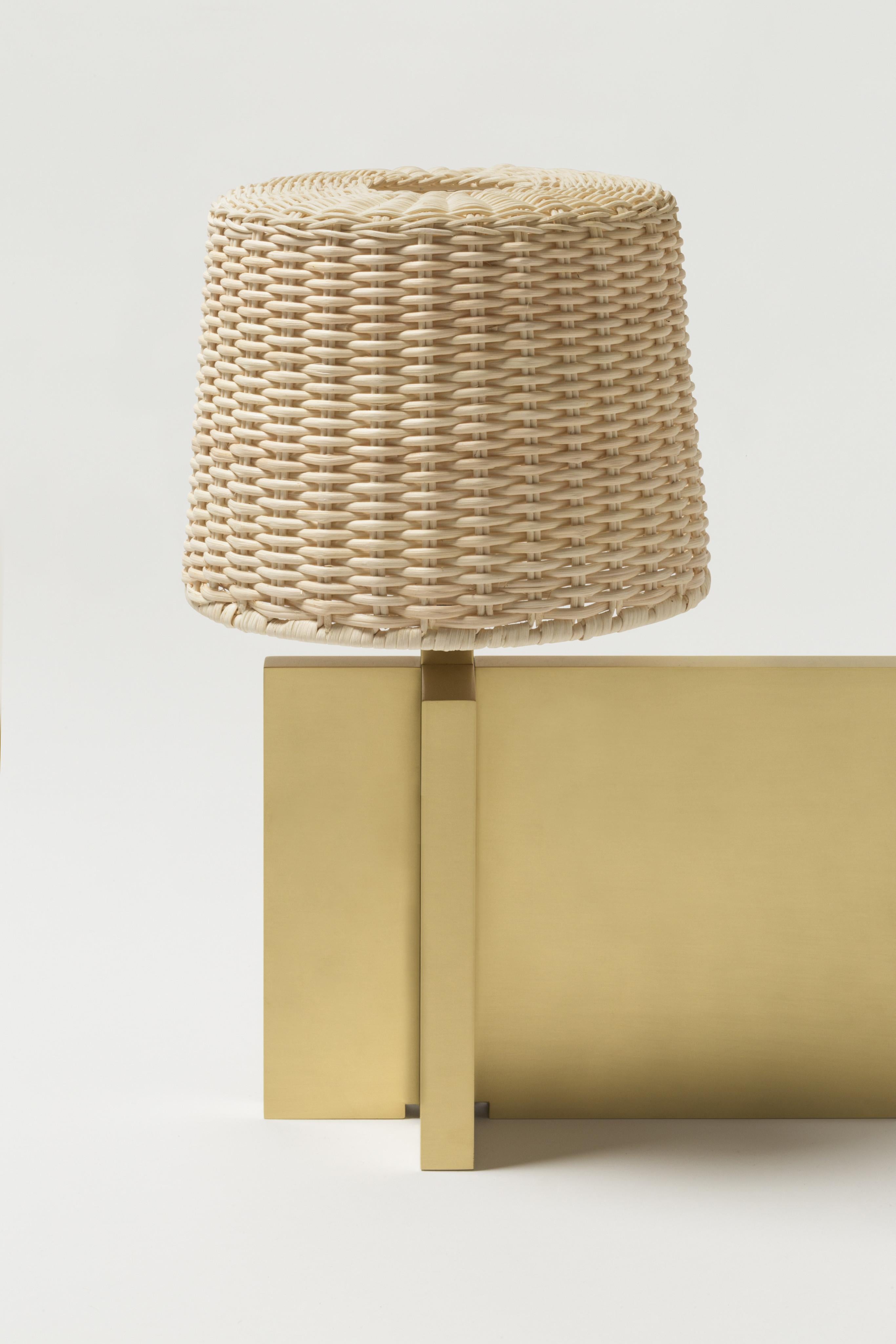 Lipari Table Lamp (Small) -- Stephane Parmentier x Giobagnara

Metal finishing has to be indicated; chrome/brass/bronze available. Shade is available only in natural rattan.

Embracing sleek designs and beautiful materials, the Stephane Parmentier