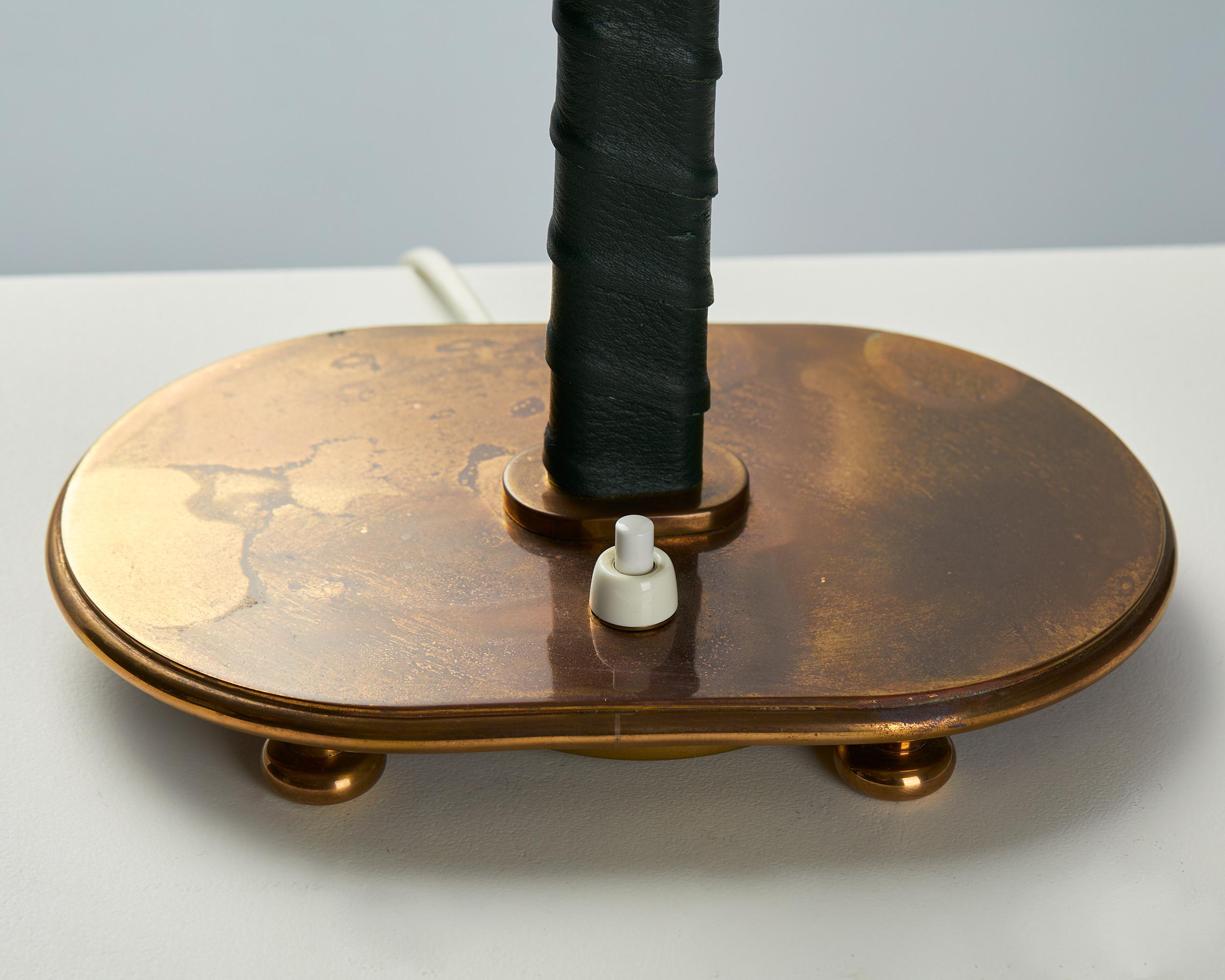 Brass Table Lamp Model 2388 Designed by Josef Frank for Svenskt Tenn, Sweden, 1950's