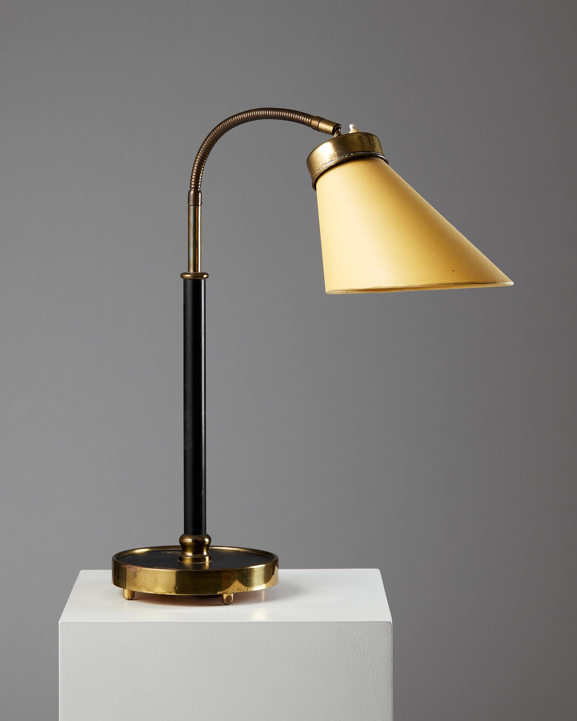 Swedish Table Lamp Model 2434 Designed by Josef Frank for Svenskt Tenn