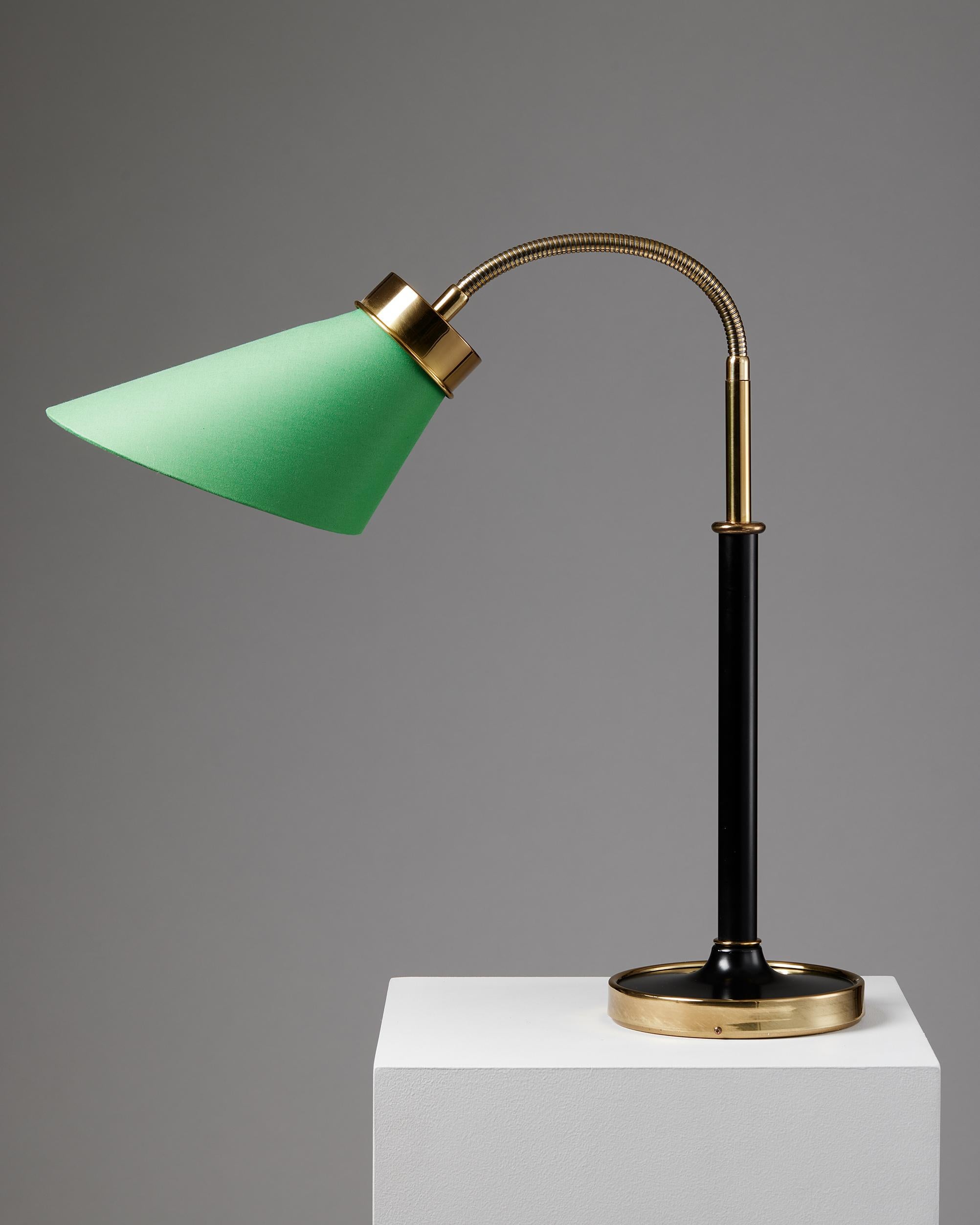 Swedish Table Lamp Model 2434 Designed by Josef Frank for Svenskt Tenn, Sweden, 1939 For Sale
