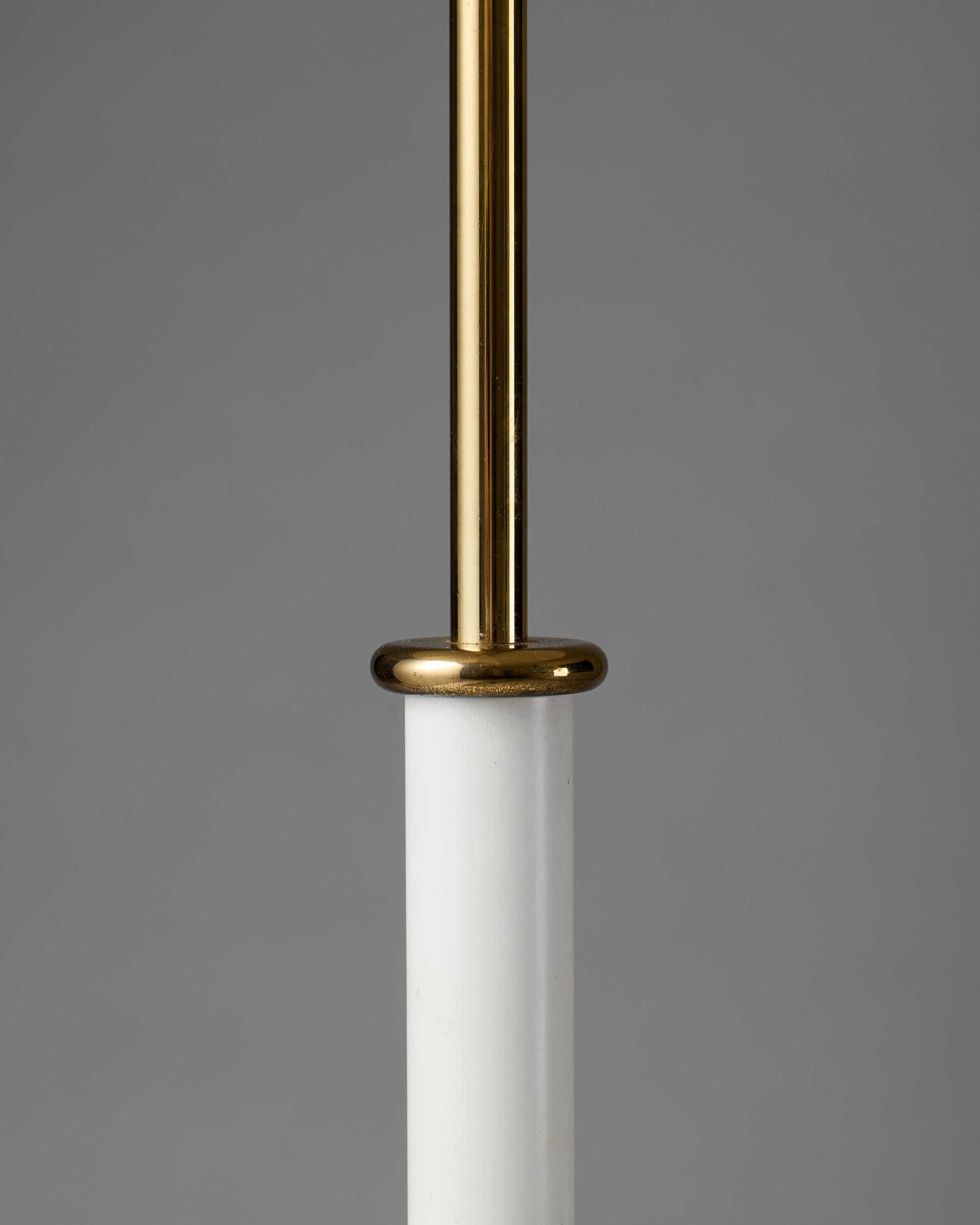Brass Table lamp model 2466 designed by Josef Frank for Svenskt Tenn Sweden, 1950s